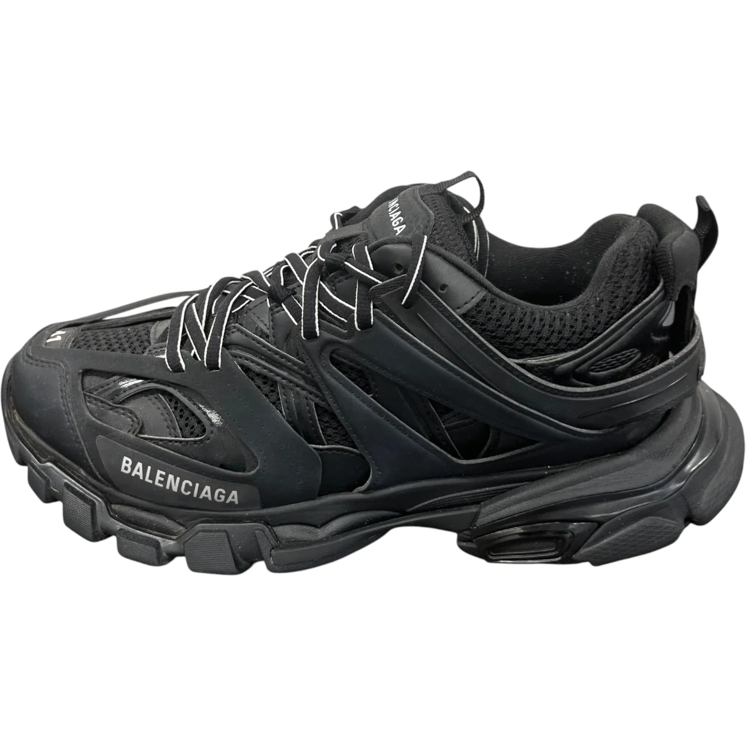 Men's Track Low Trainers Black Size EU 41 / UK 7 - Image 5