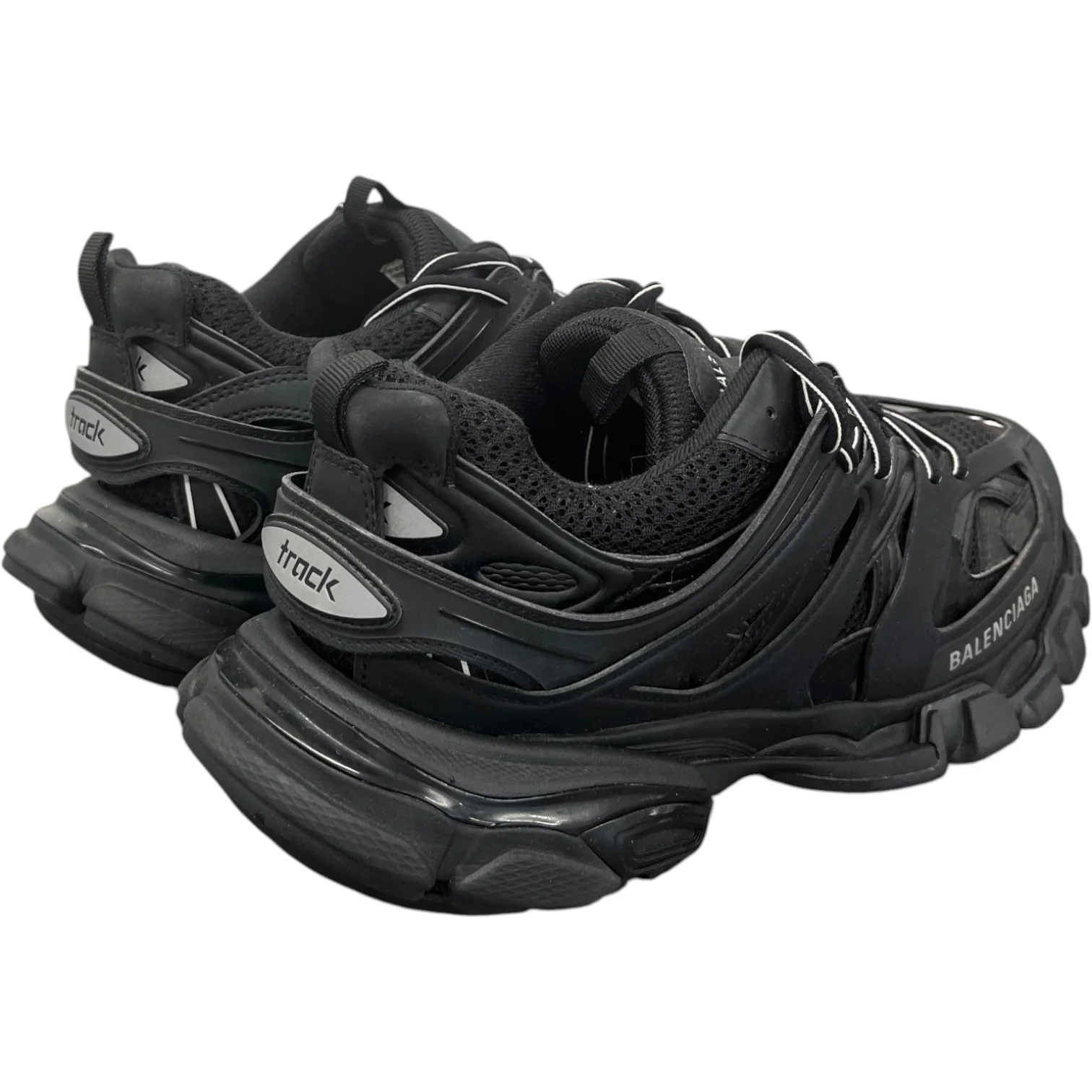 Men's Track Low Trainers Black Size EU 41 / UK 7 - Image 7