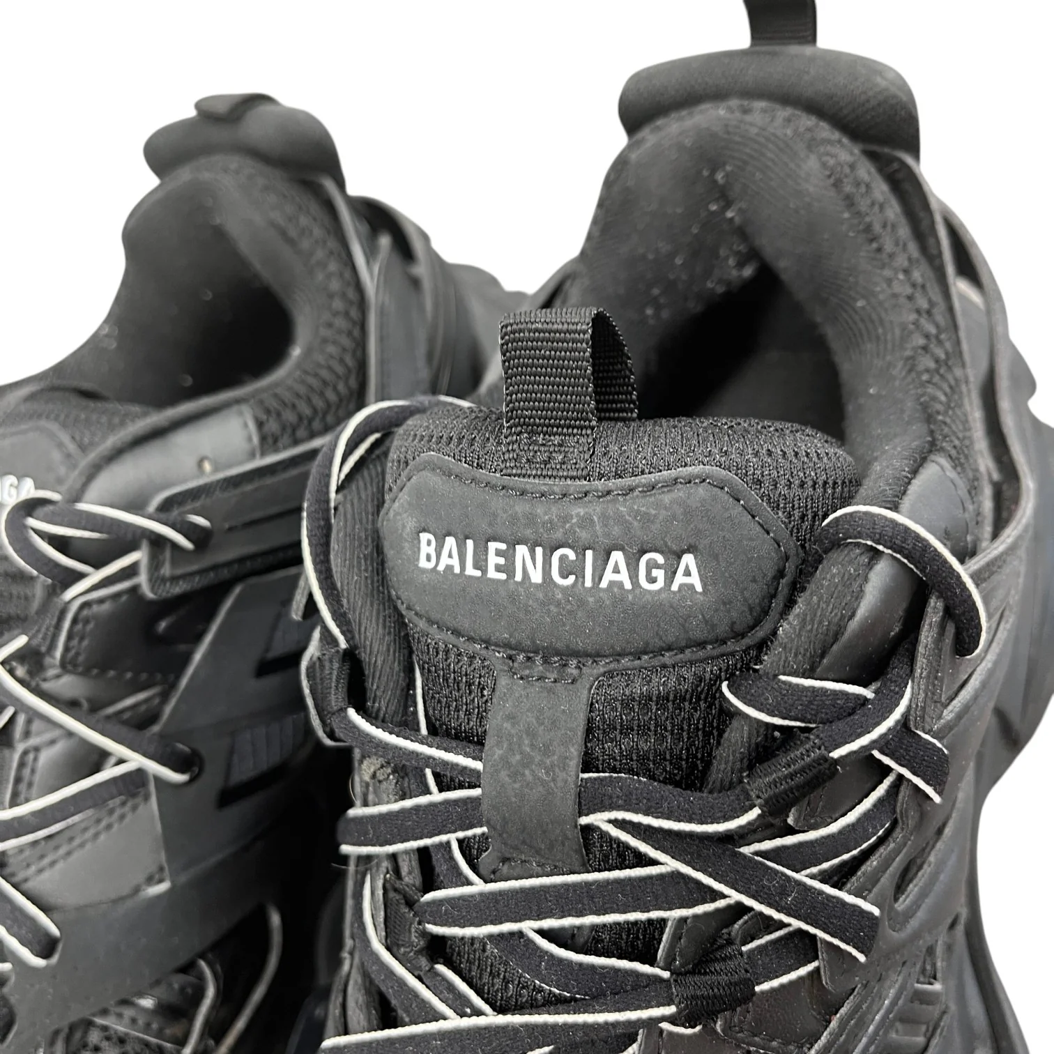 Men's Track Low Trainers Black Size EU 41 / UK 7 - Image 9