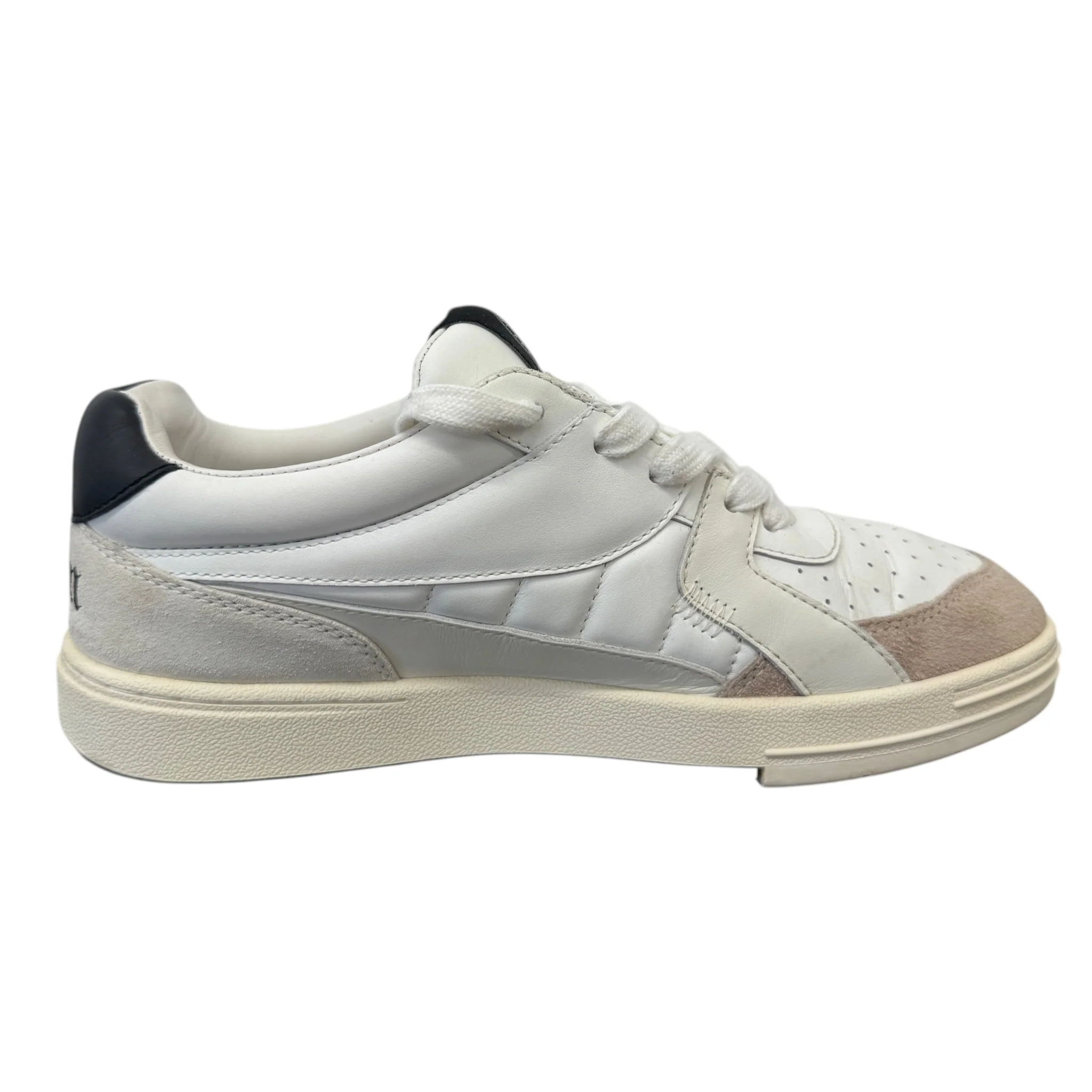 Men's University Low Trainers Cream Size EU 42 / UK 8 - Image 5