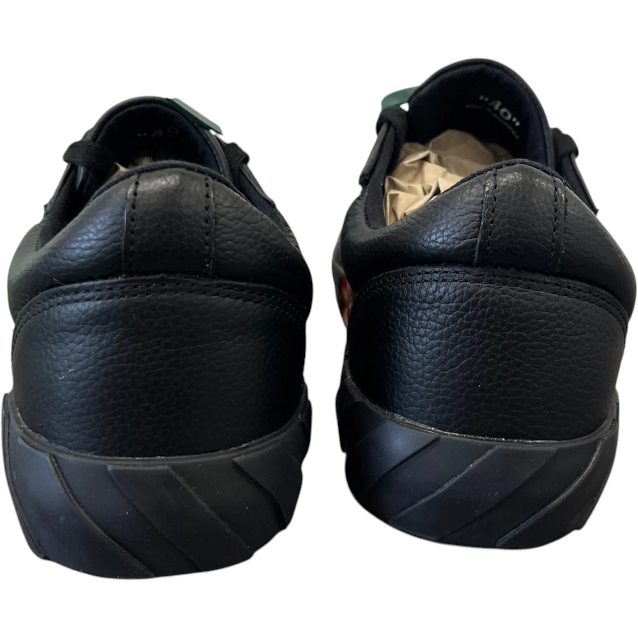 Men's Vulcanized Low Trainers Black Size EU 40 / UK 6 - Image 7