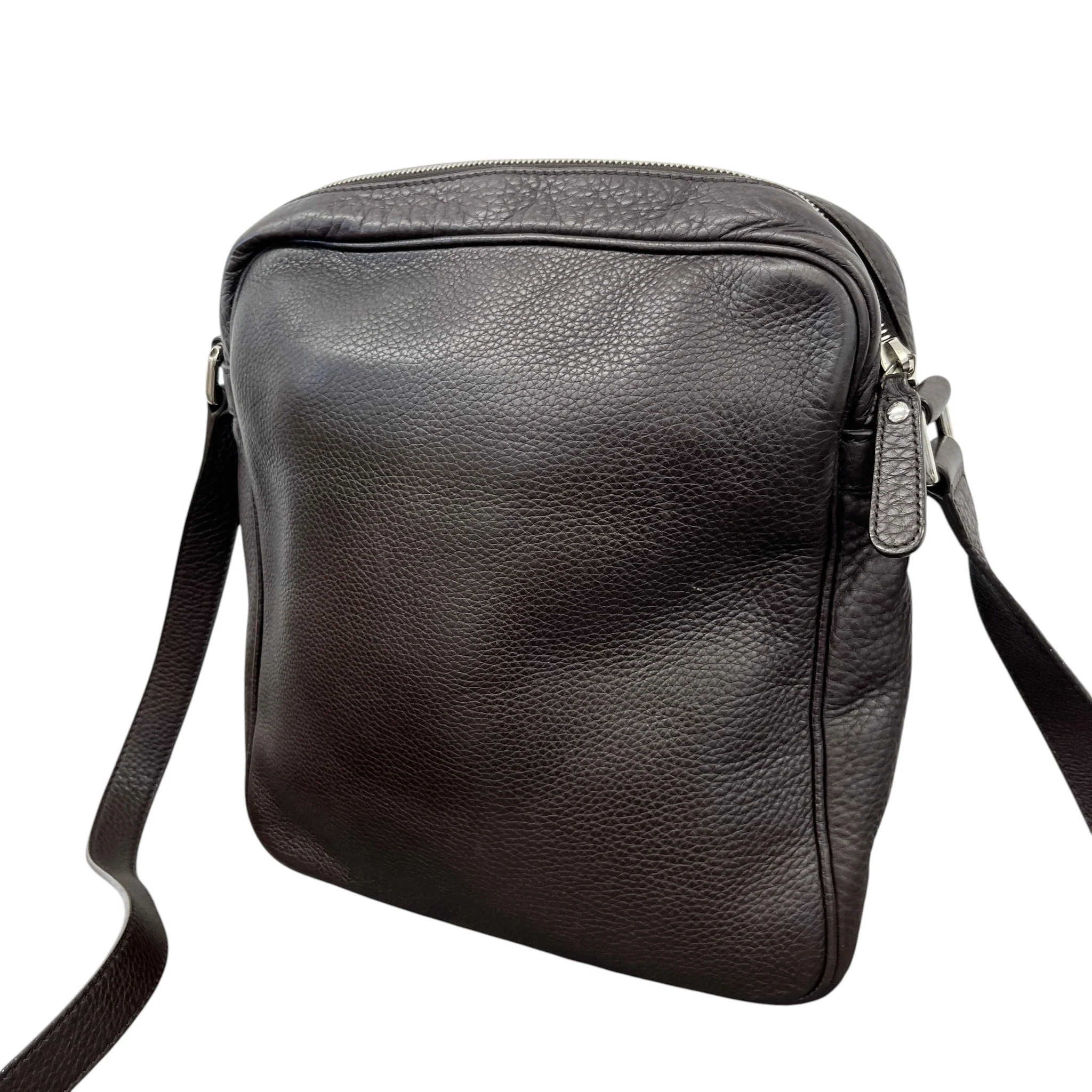 Men's Weekend Messenger Bag Brown - Image 6