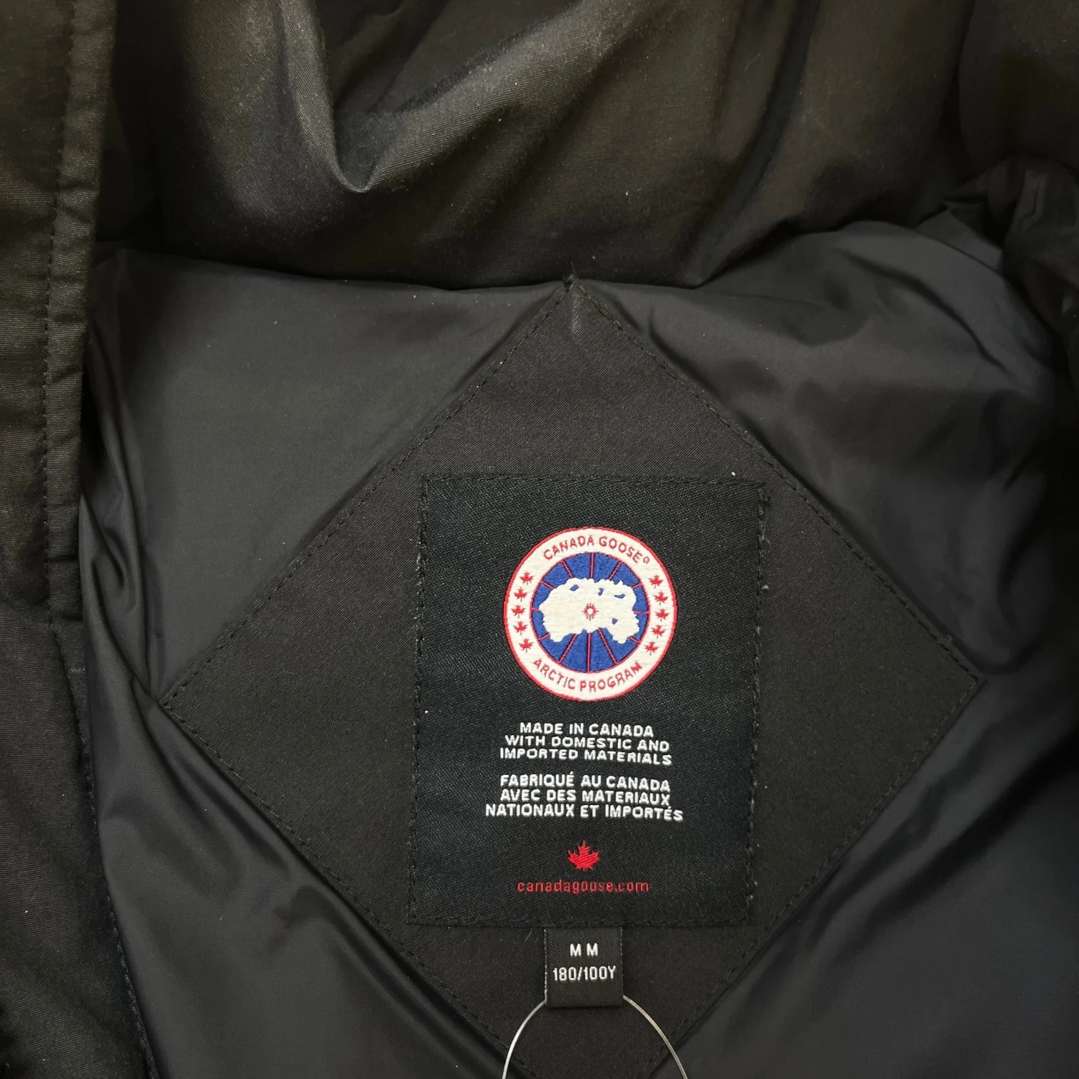 Men's Wyndham Parka Down Jacket Black Size M - Image 7