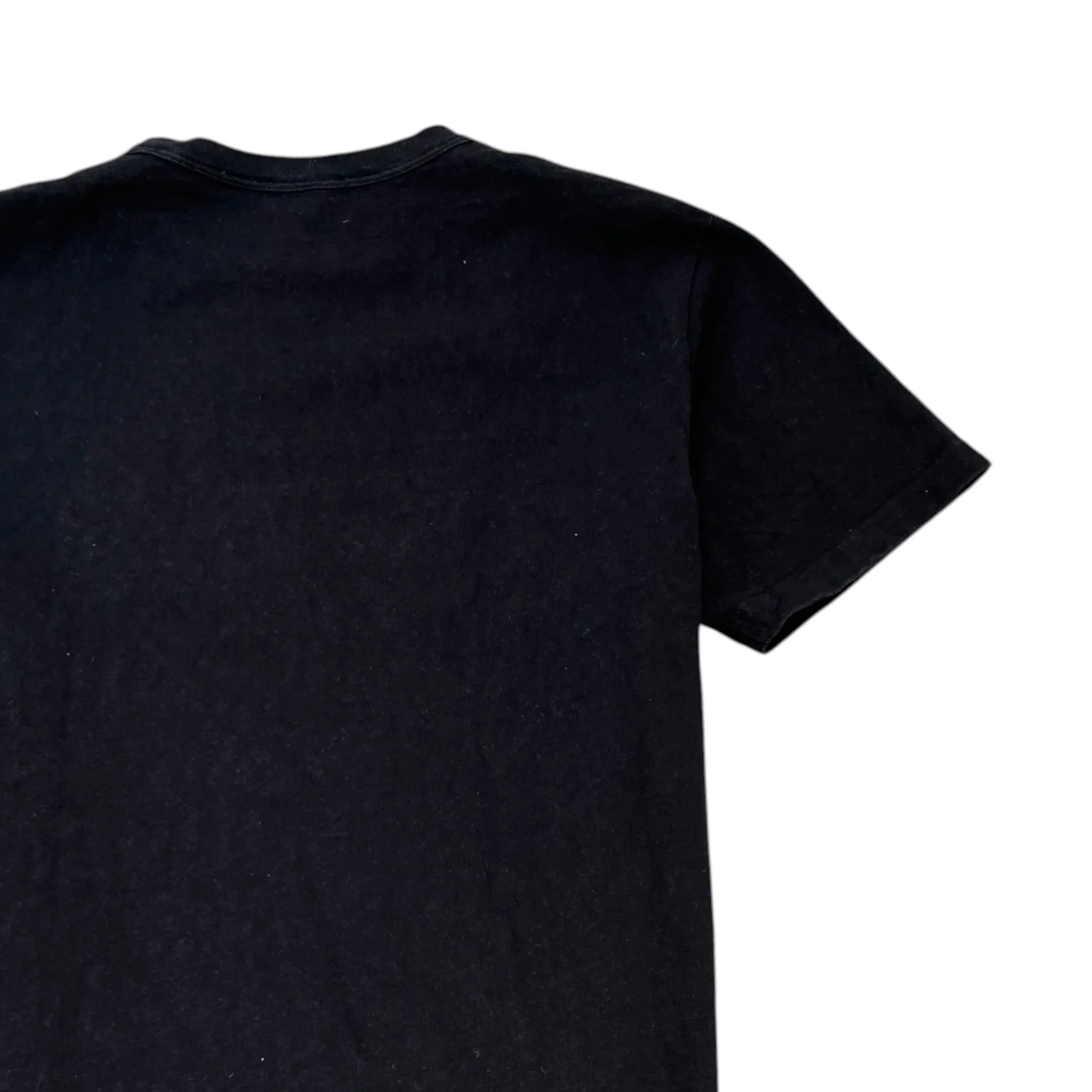 Men's X Denim Tears Logo Print T-Shirt Black Size M - Image 4