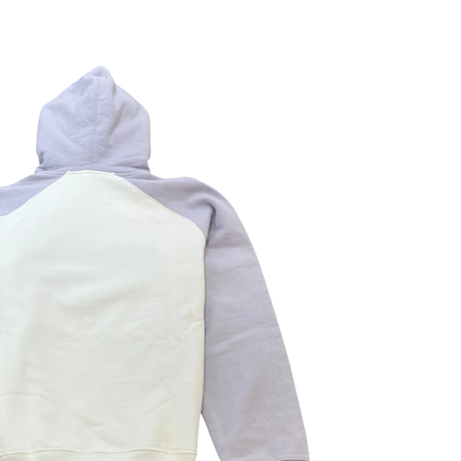 Men's X Kenny Scharf Logo Embroidered Varsity Hoodie White Size M - Image 4