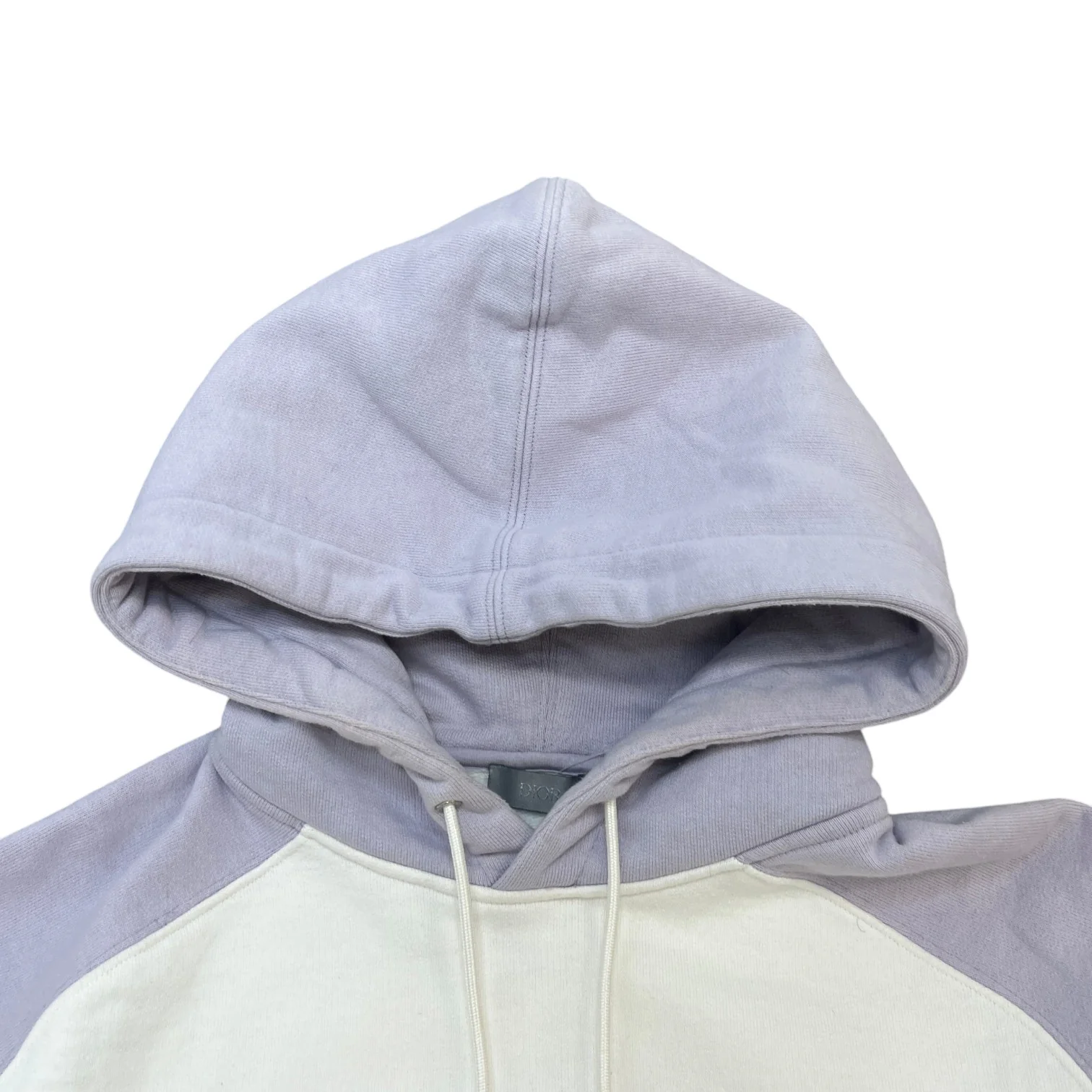 Men's X Kenny Scharf Logo Embroidered Varsity Hoodie White Size M - Image 5