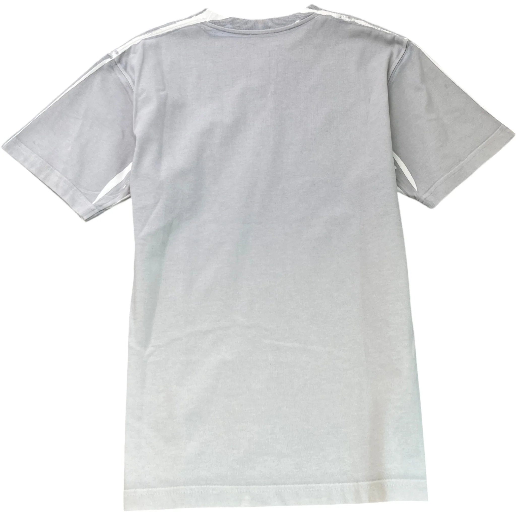 Men's X Shawn Stussy Limited Edition Oversized Logo T-Shirt Grey Size M - Image 2