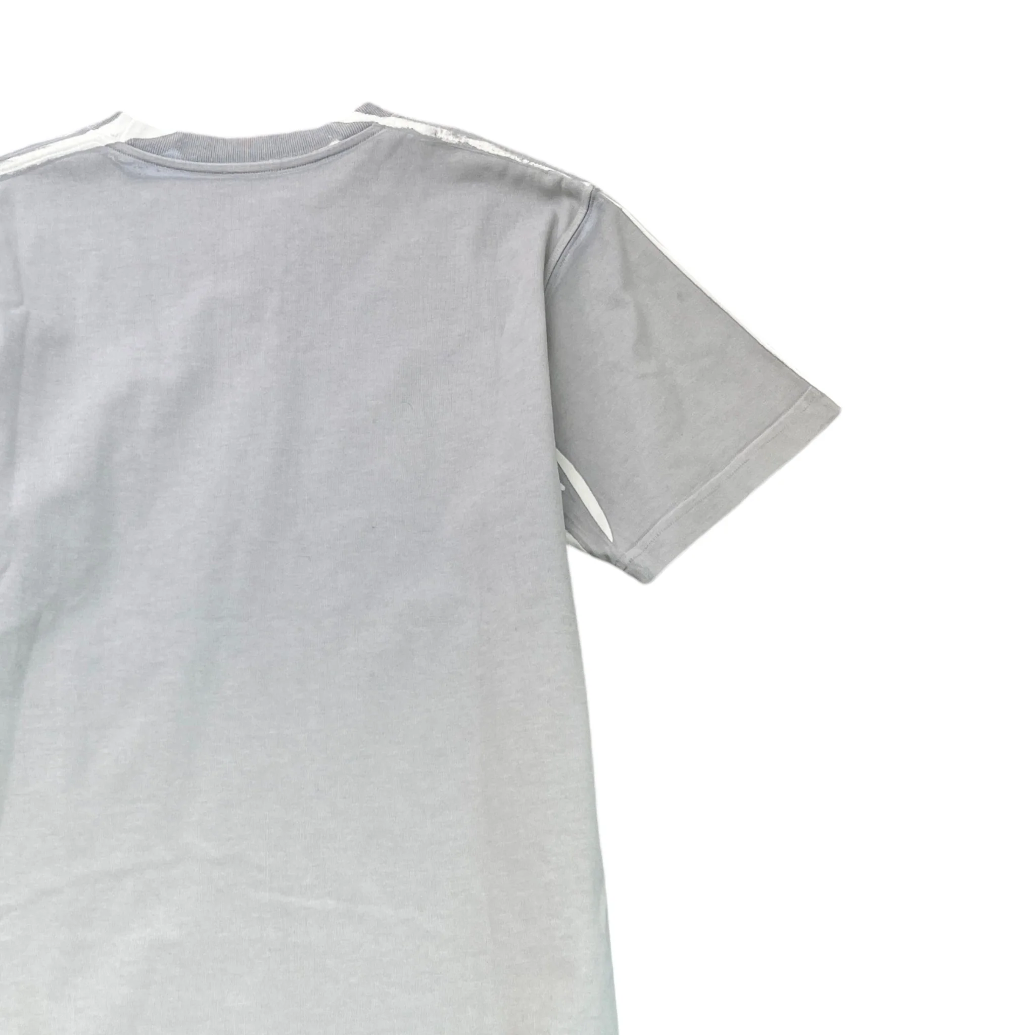 Men's X Shawn Stussy Limited Edition Oversized Logo T-Shirt Grey Size M - Image 4