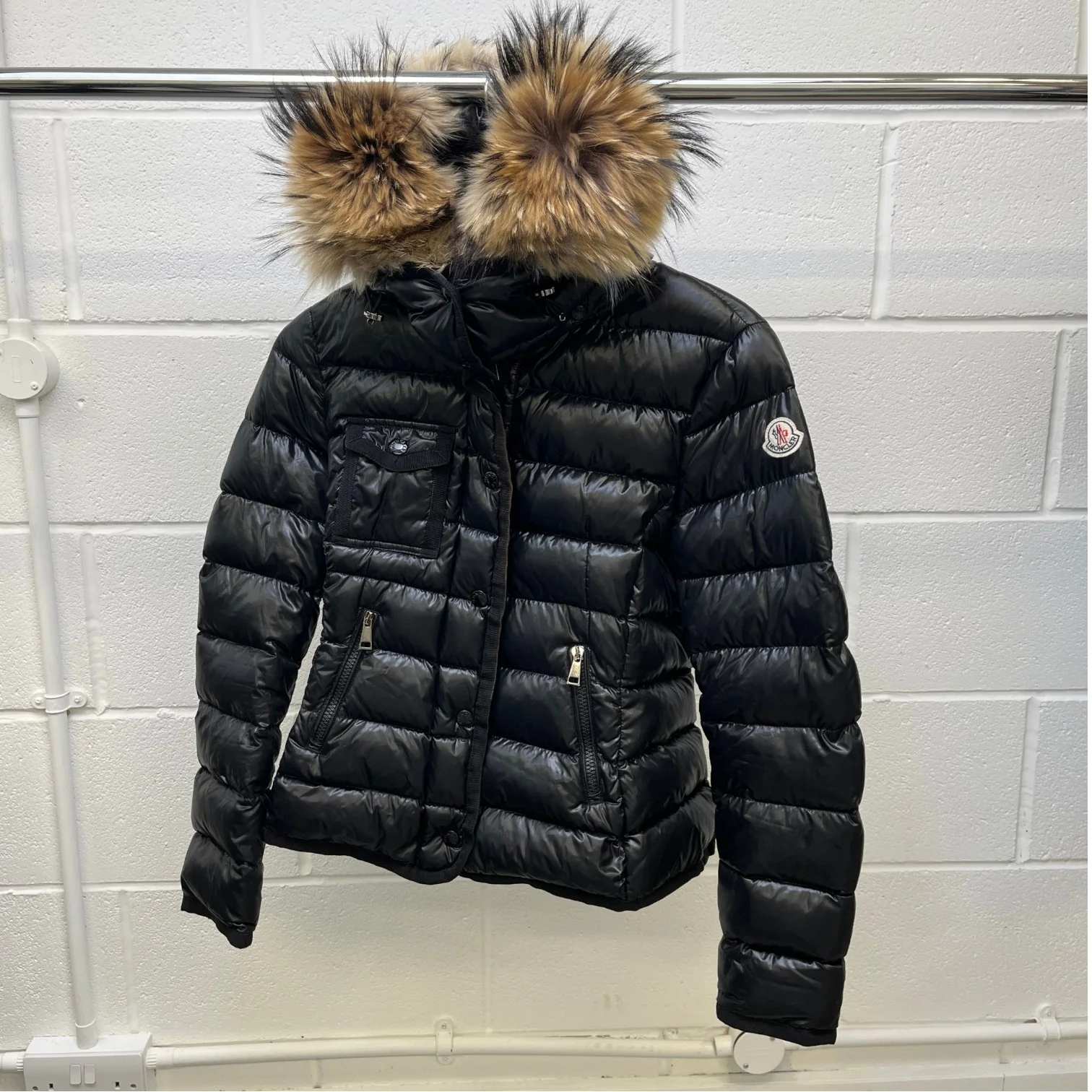 Women's Amoise Down Jacket Black Size 2 / UK 12 - Image 10