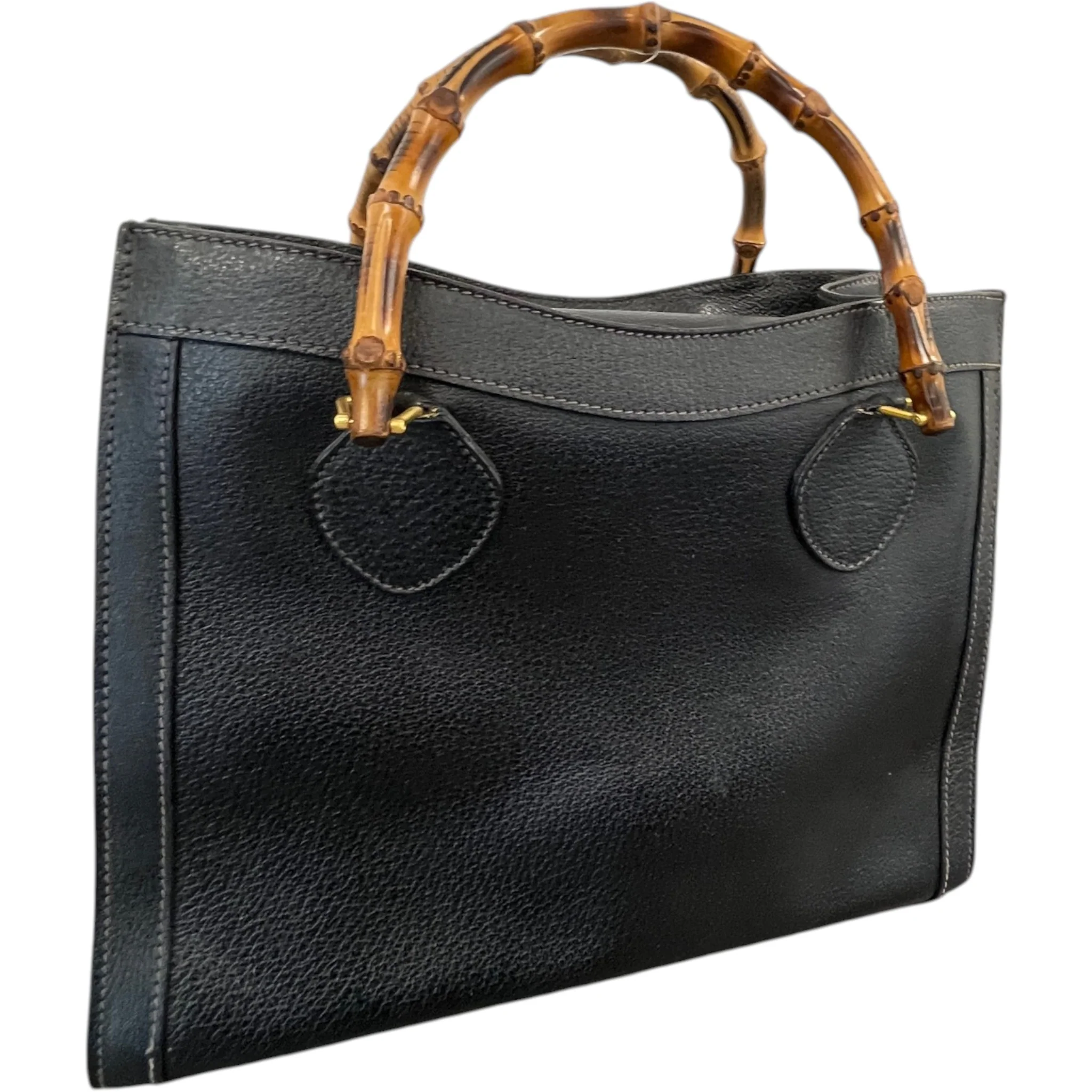Women's Bamboo Diana Bag Black - Image 9