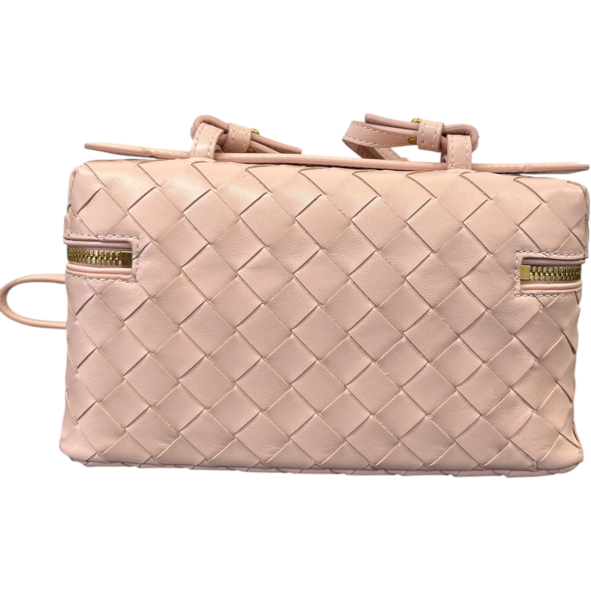 Women's Bang Bang Vanity Intrecciato Bag Pink - Image 3