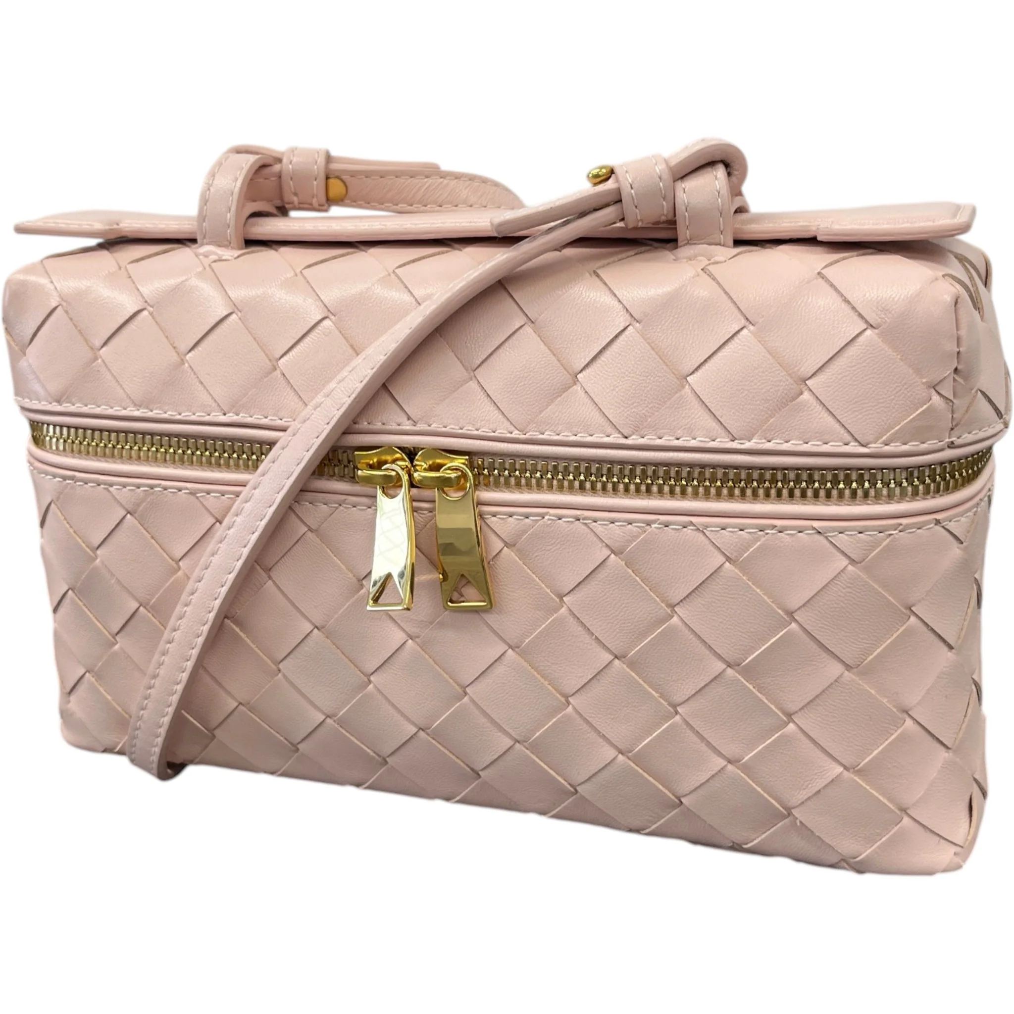 Women's Bang Bang Vanity Intrecciato Bag Pink - Image 5