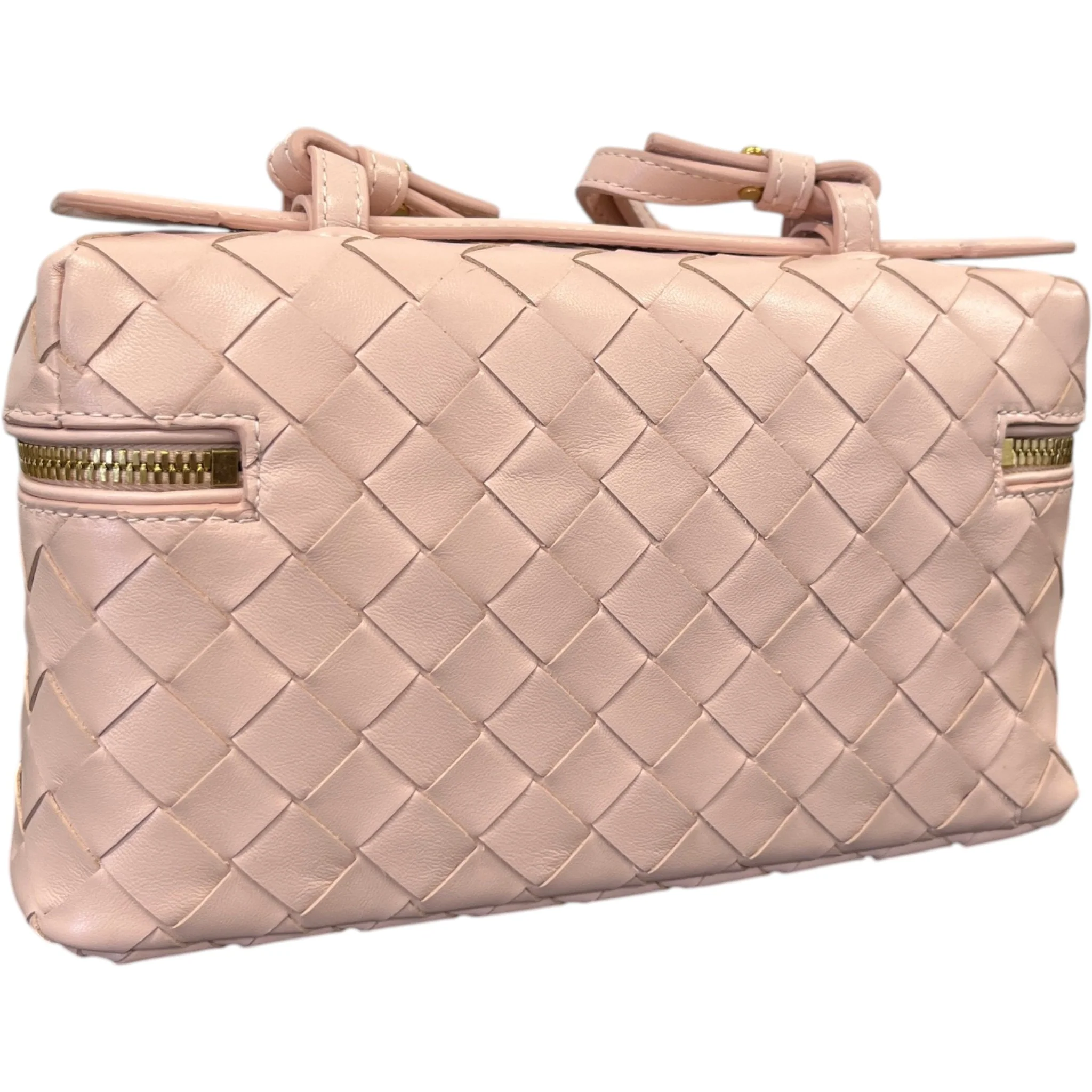Women's Bang Bang Vanity Intrecciato Bag Pink - Image 8