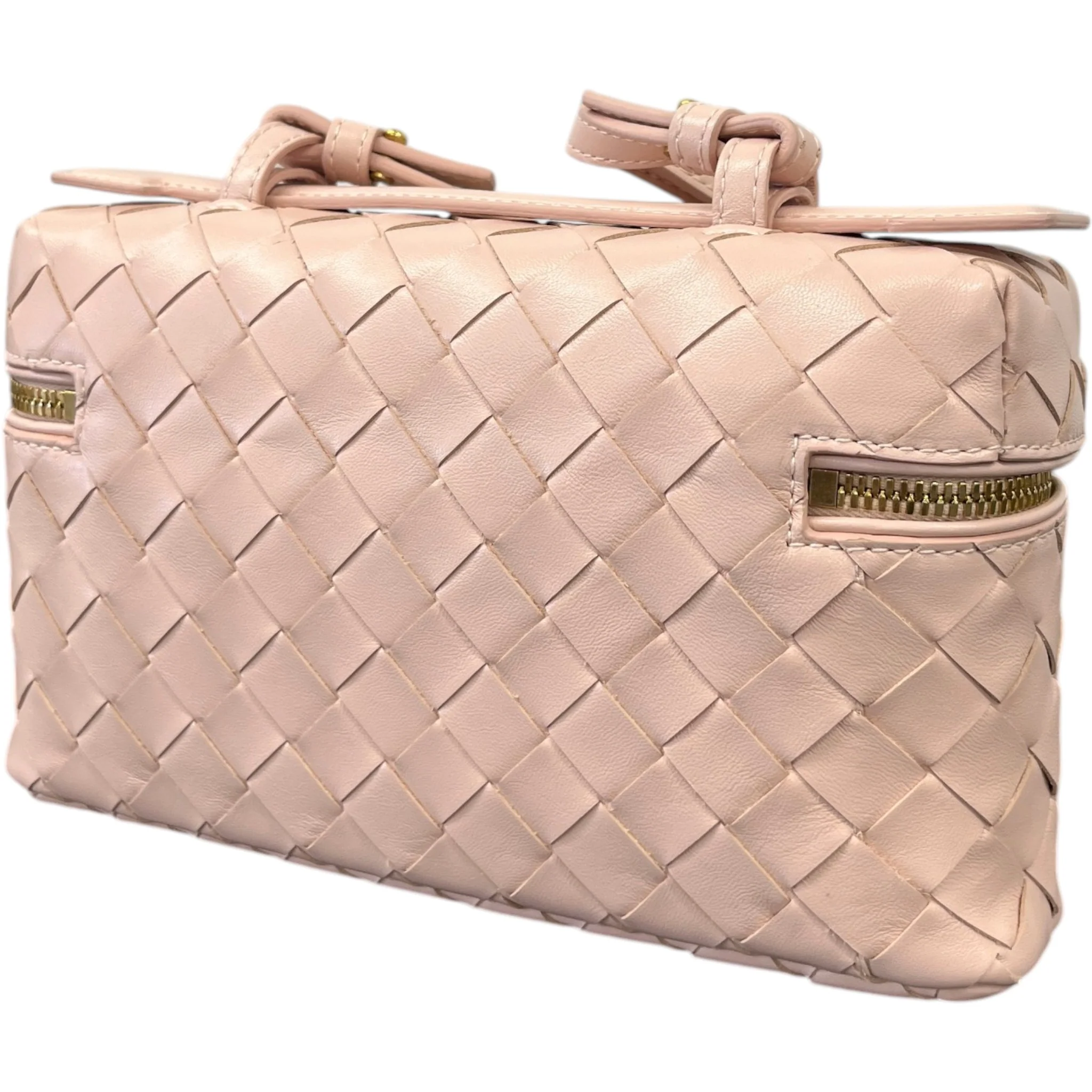 Women's Bang Bang Vanity Intrecciato Bag Pink - Image 9