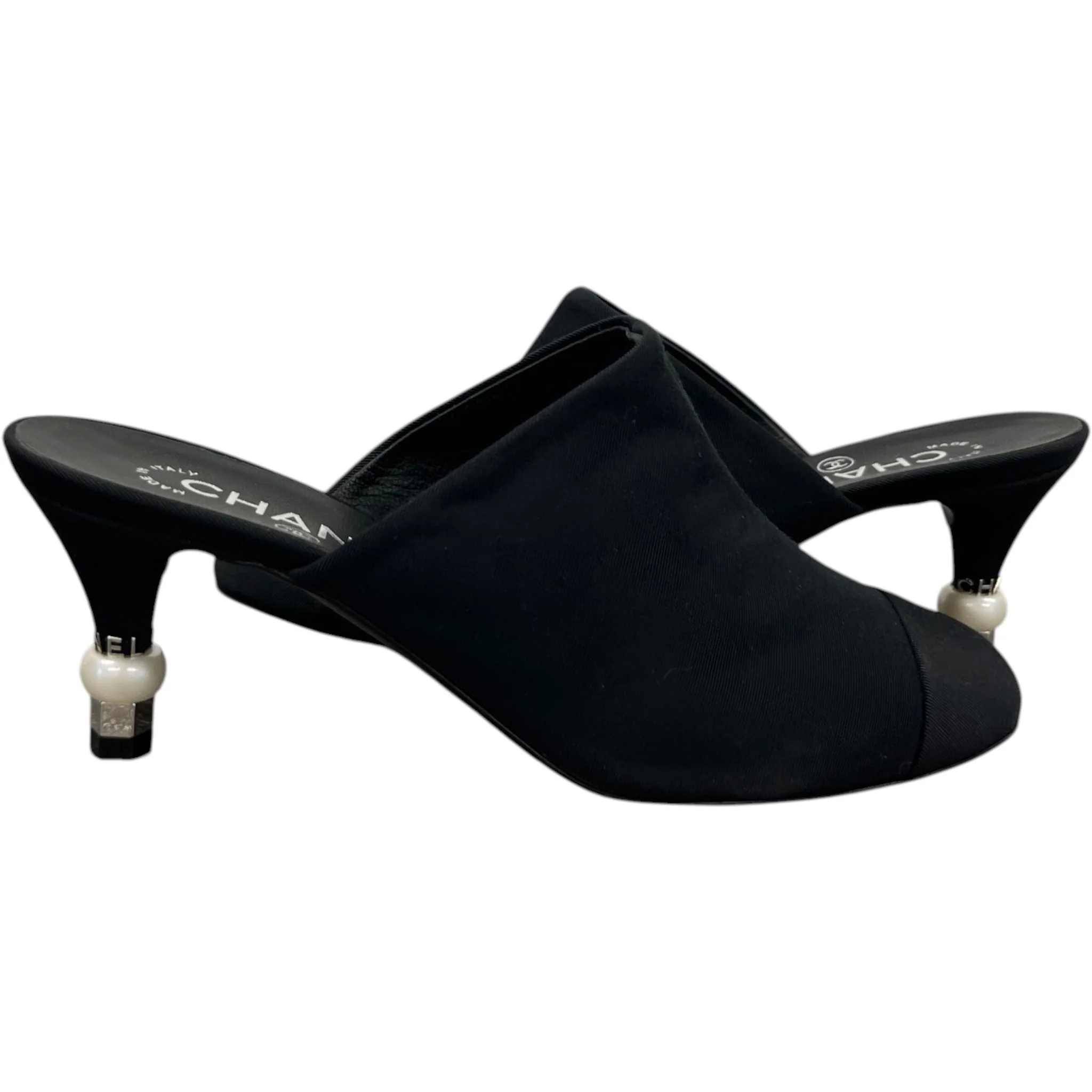 Women's Cap-Toe Heels Black Size EU 36.5 / UK 3.5 - Image 3