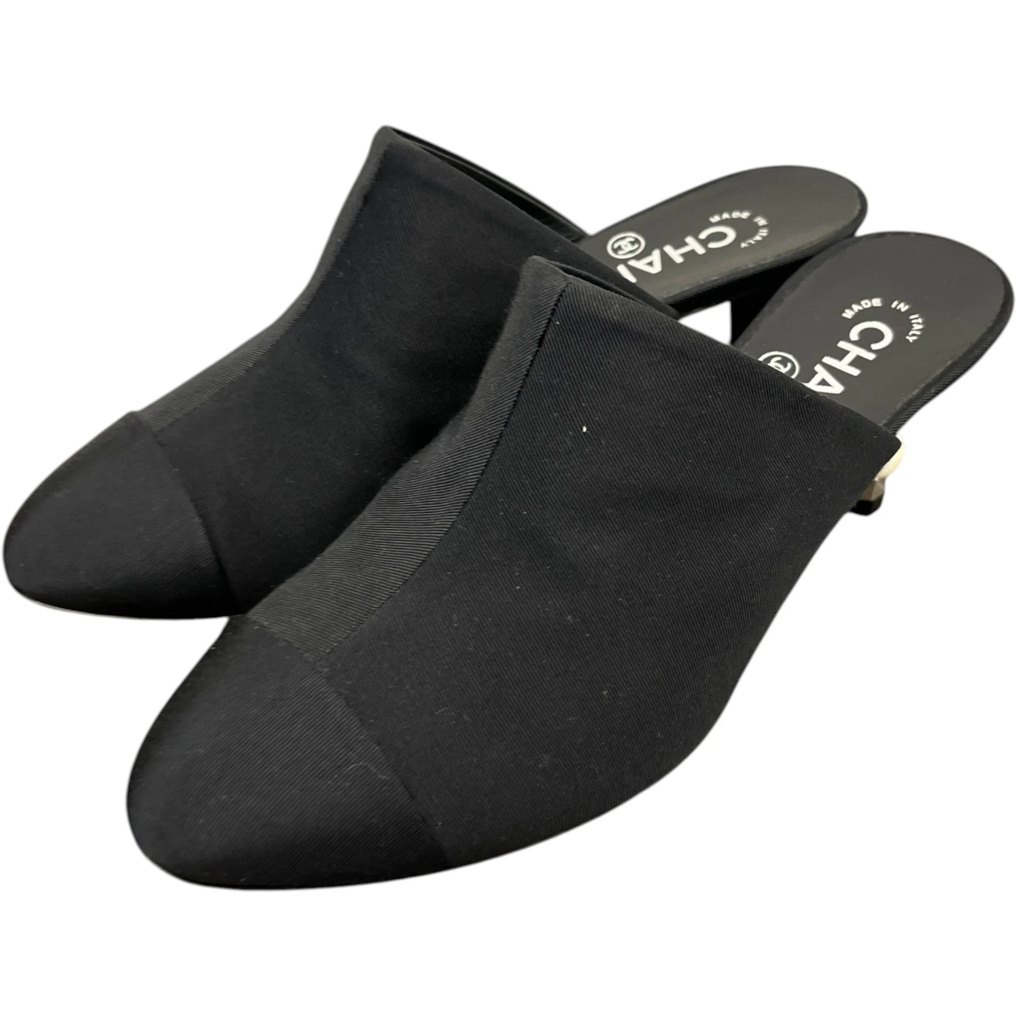 Women's Cap-Toe Heels Black Size EU 36.5 / UK 3.5 - Image 9