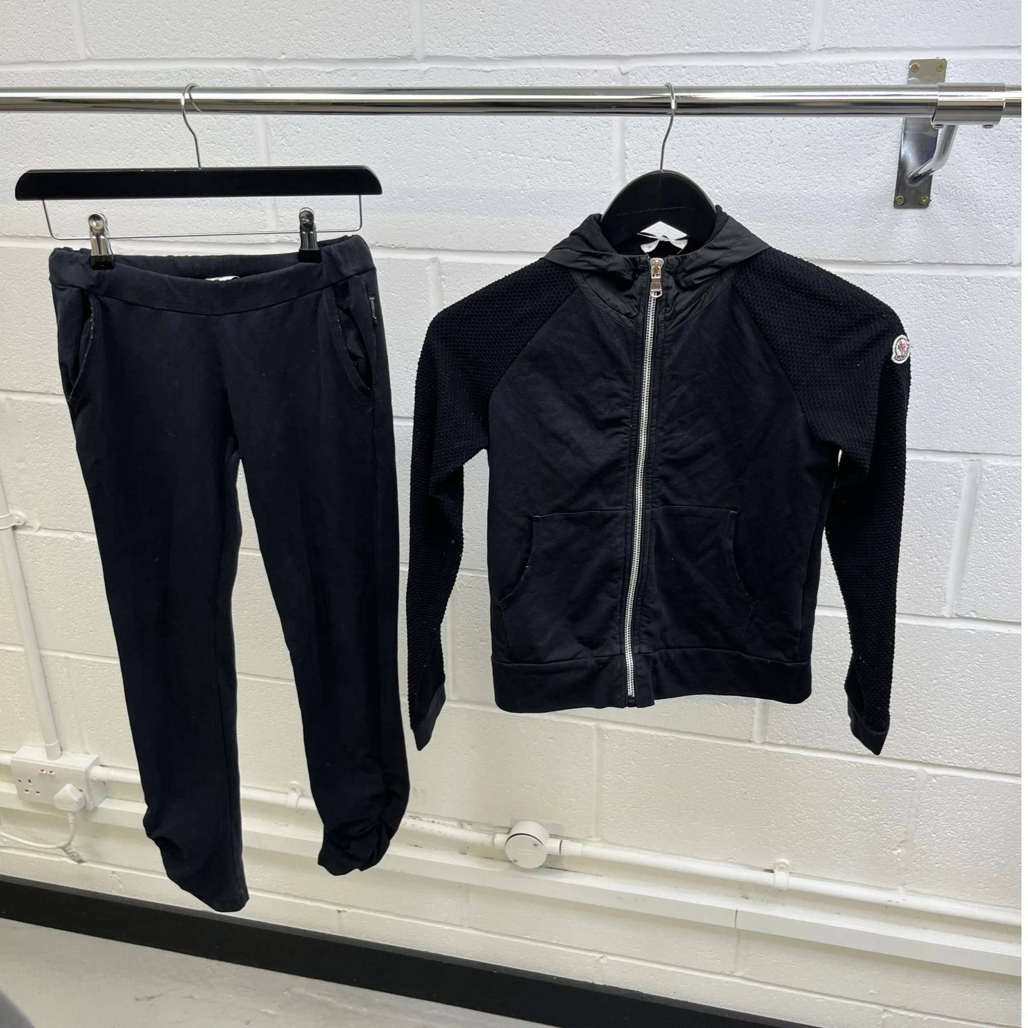Women's Completo Maglia Girls Age 12 Full Tracksuit Black Size XXS - Image 16