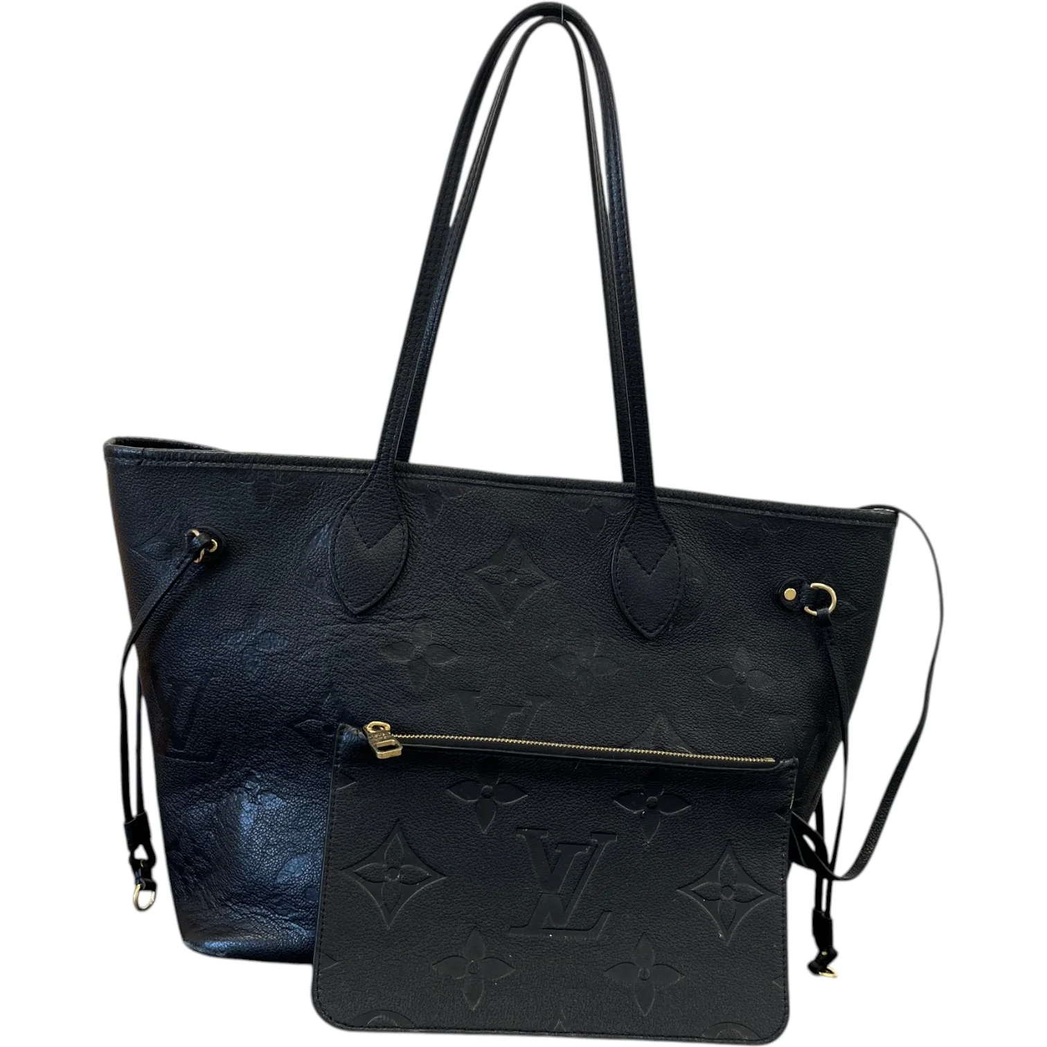 Women's Empreinte Leather Neverfull Mm Bag Black