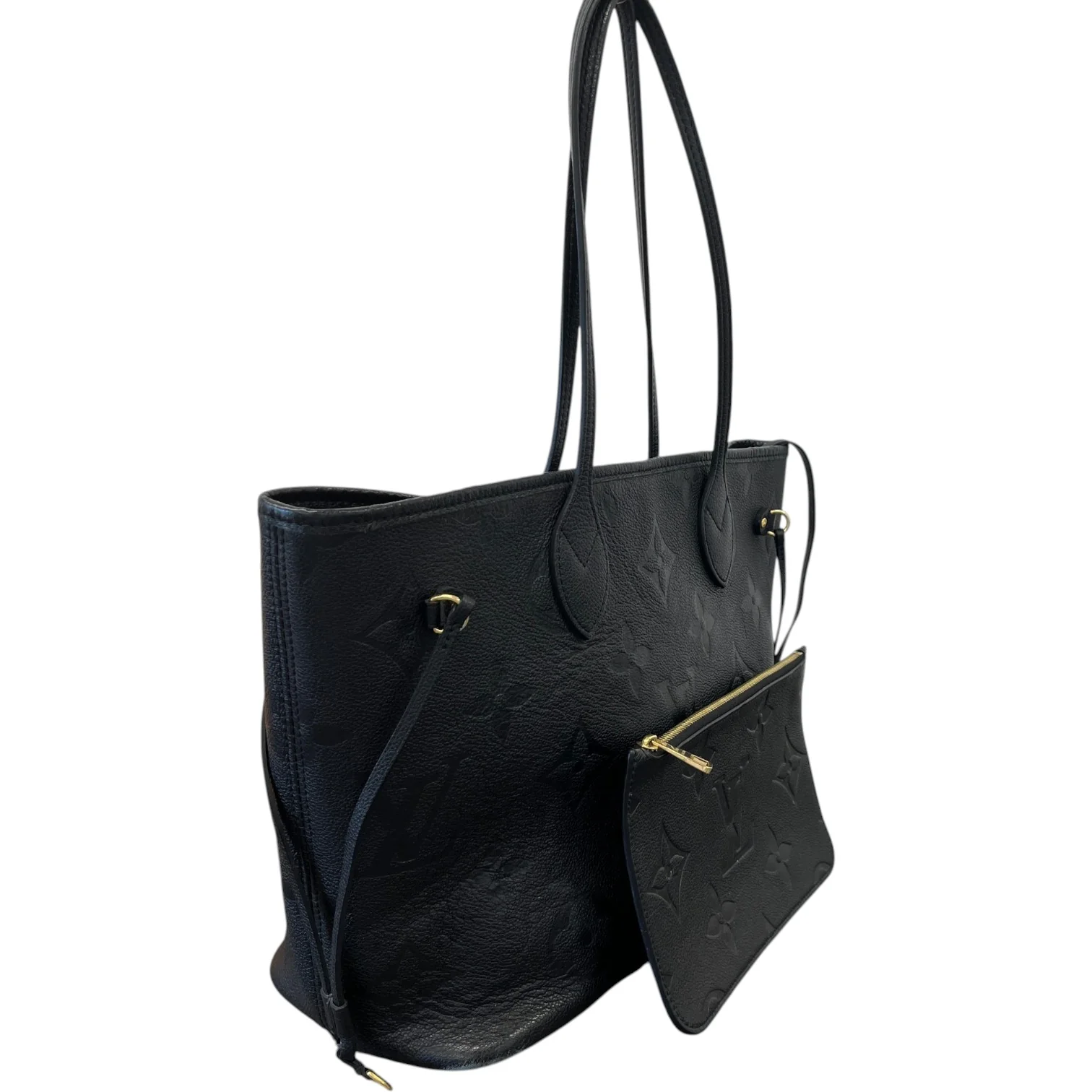 Women's Empreinte Leather Neverfull Mm Bag Black - Image 3