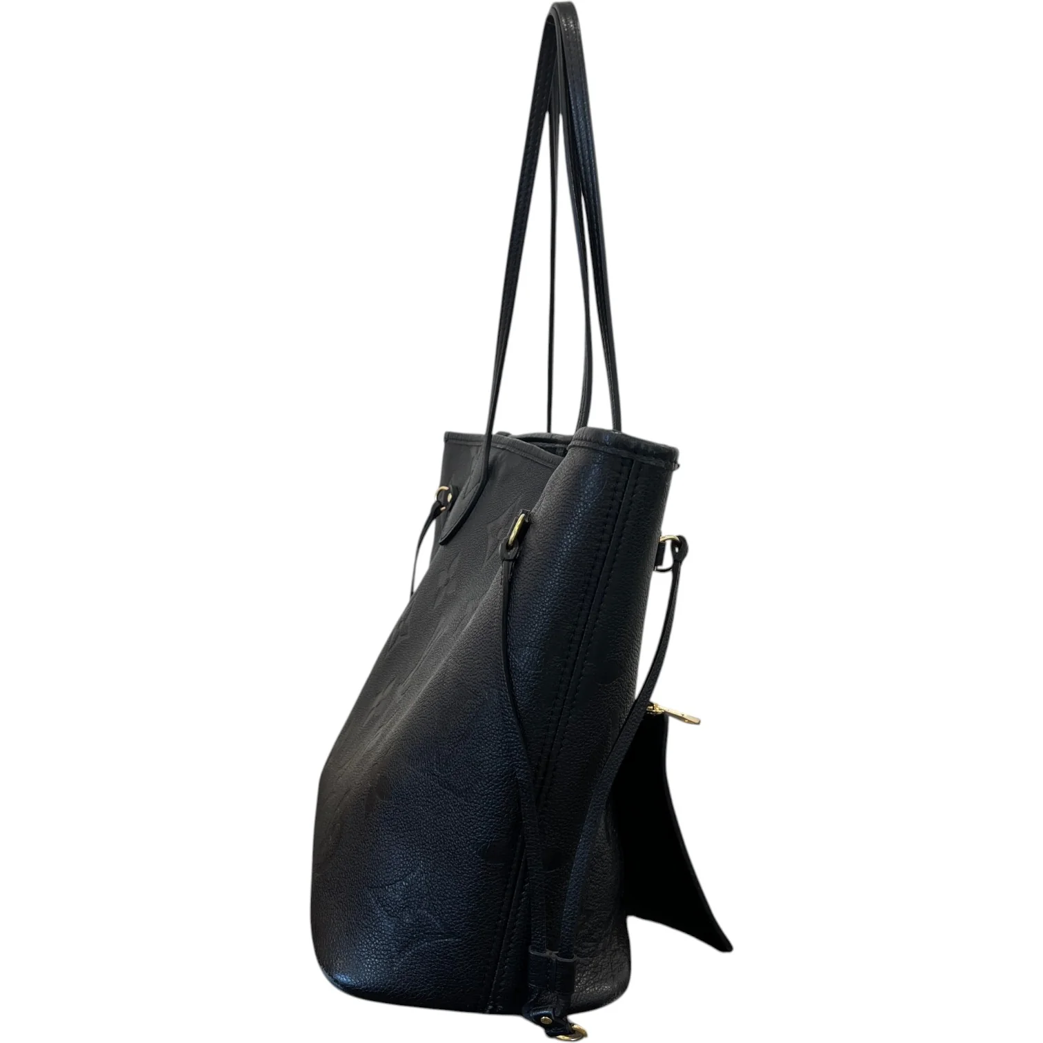 Women's Empreinte Leather Neverfull Mm Bag Black - Image 4