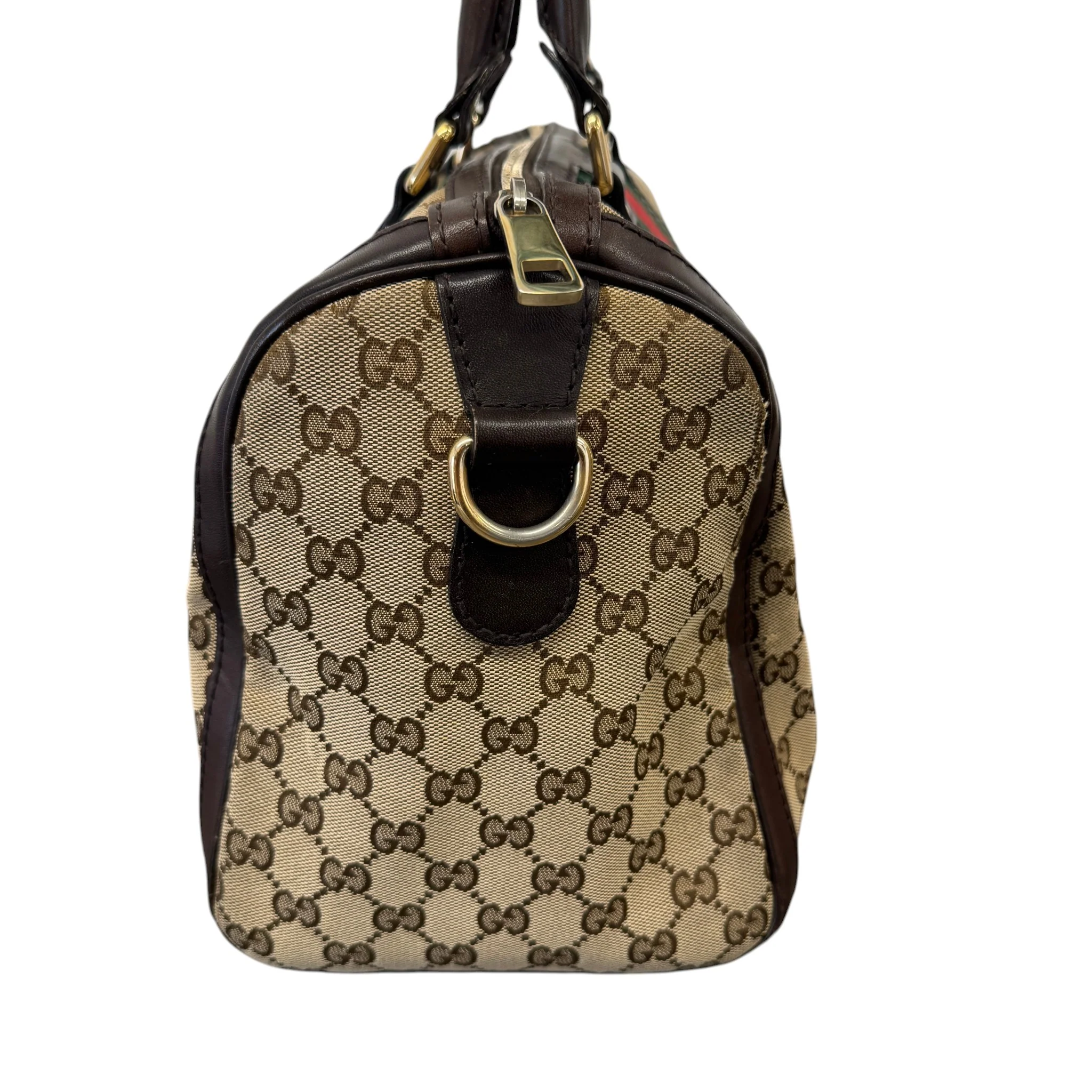 Women's Gg Supreme Boston Satchel Handbag Beige - Image 5