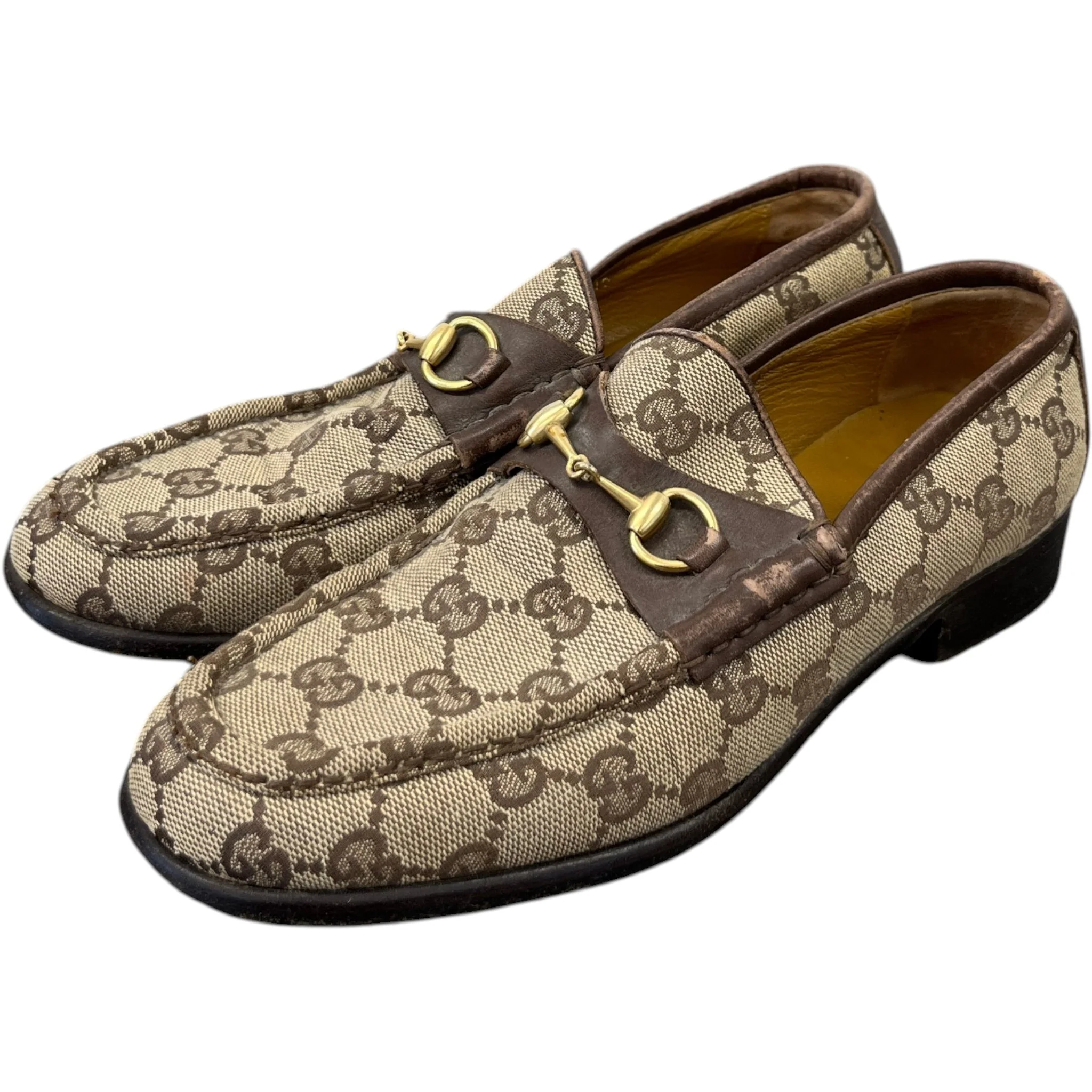Women's Gg Supreme Loafers Beige Size EU 36.5 / UK 3.5 - Image 9