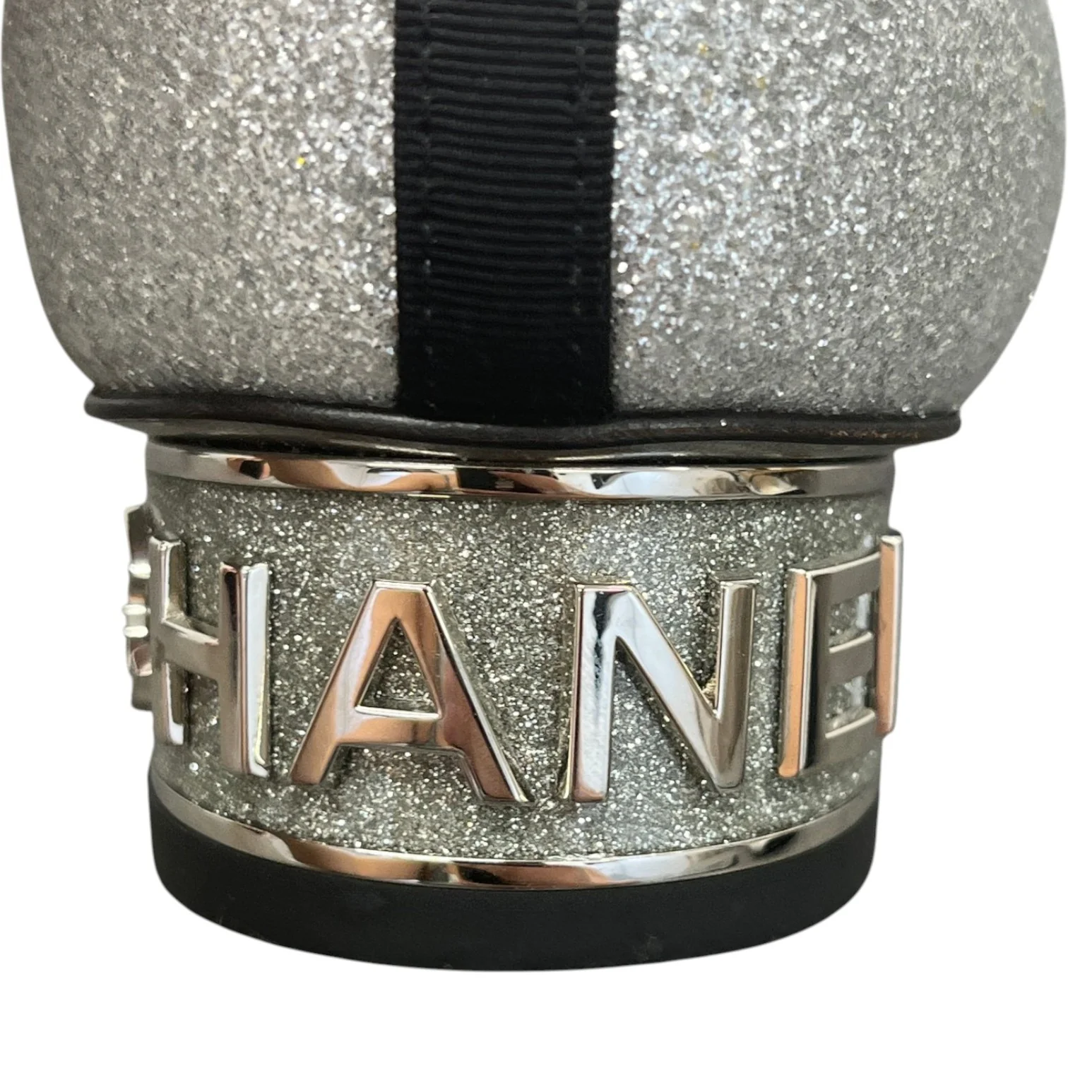 Women's Glitter Cc Toe Cap Mules Silver Size EU 35.5 / UK 2.5 - Image 13