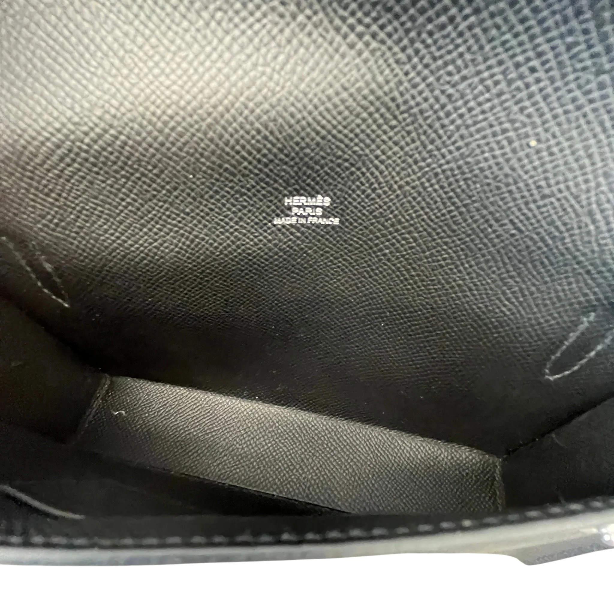 Women's Hermèsnap Wallet Bag Black - Image 12