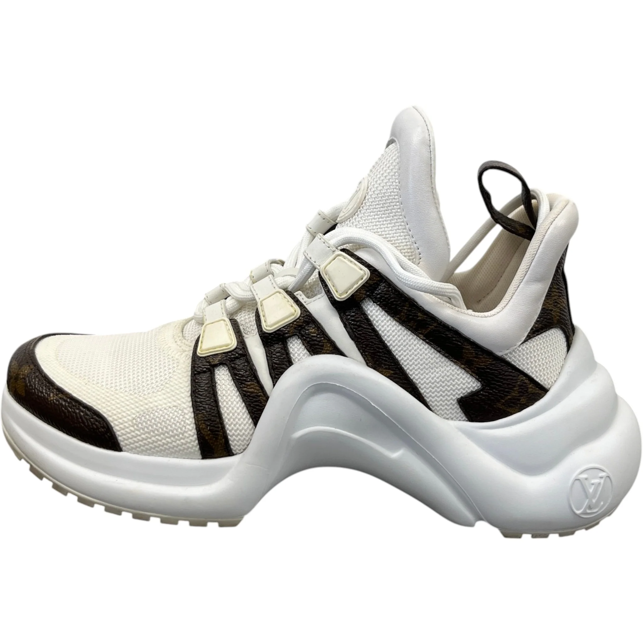 Women's Lv Archlight Low Trainers White Size EU 37 / UK 4 - Image 5