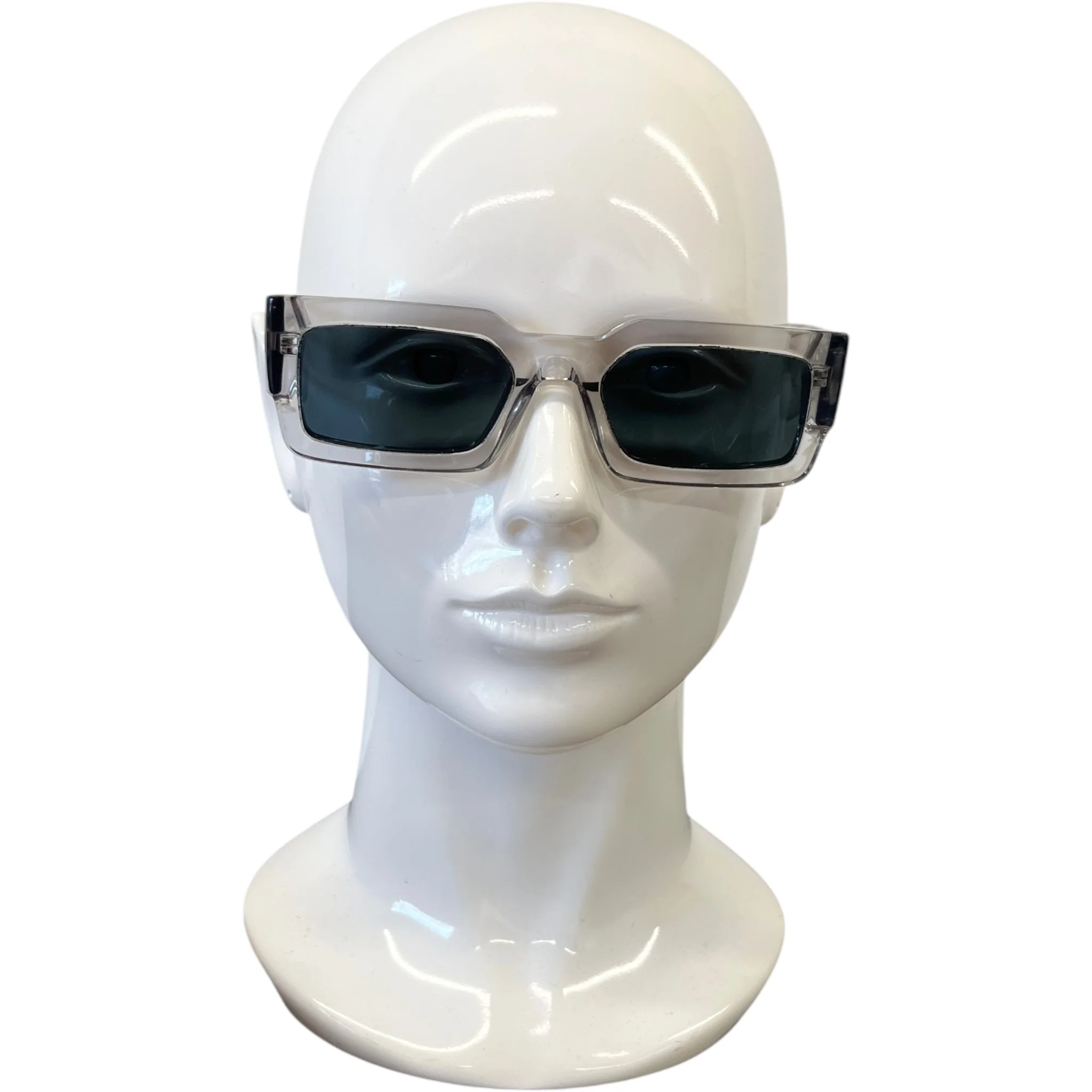 Women's Lv Clash Square Z2076W Sunglasses Grey - Image 2