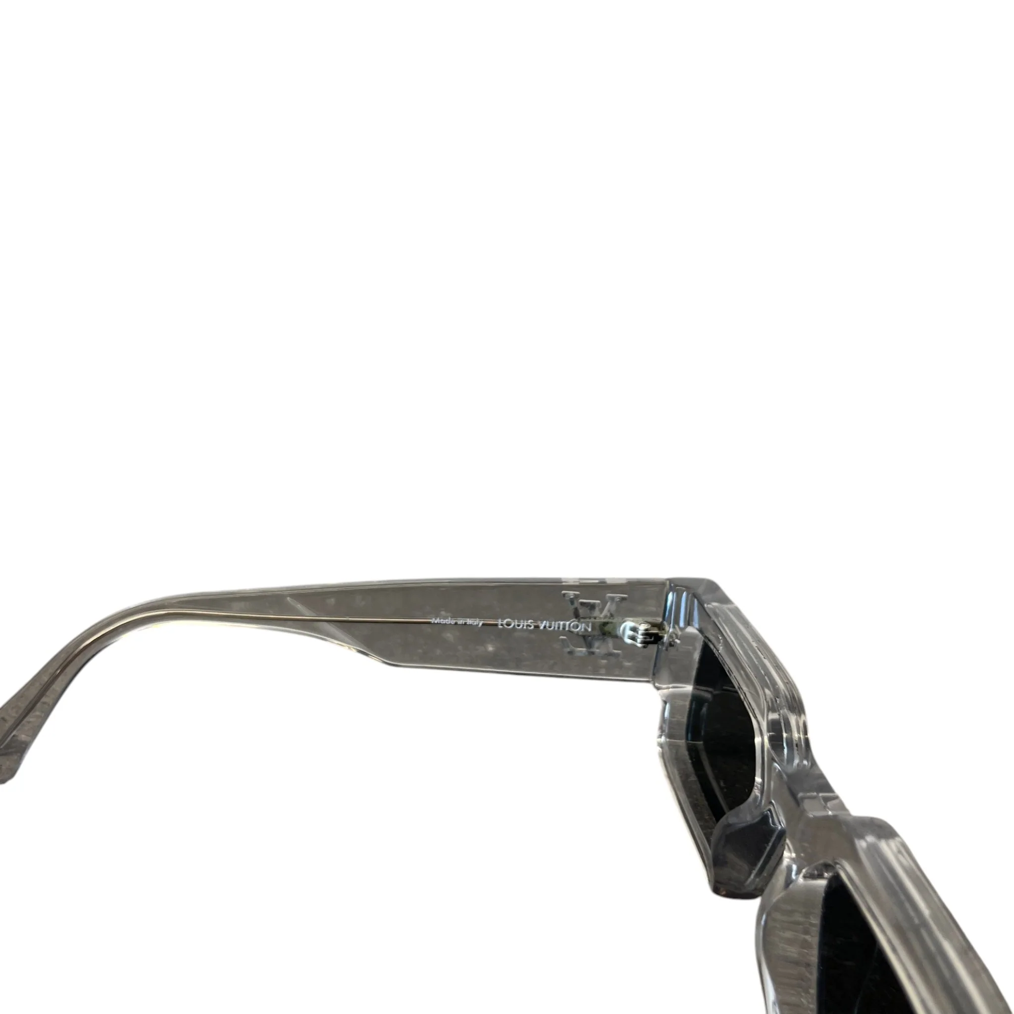 Women's Lv Clash Square Z2076W Sunglasses Grey - Image 8