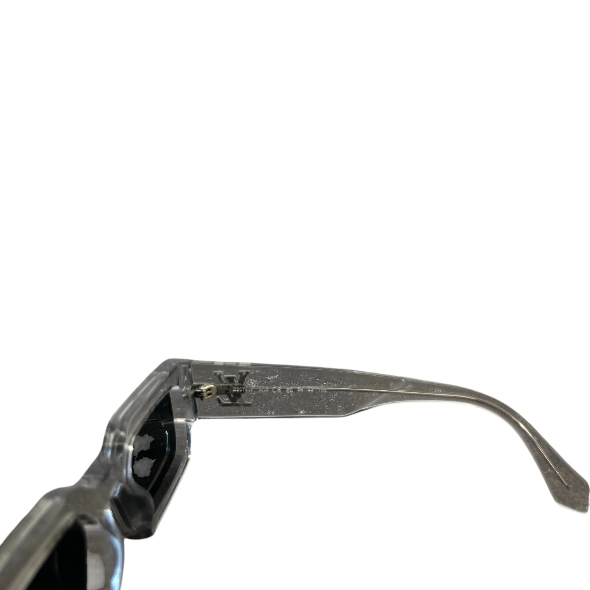 Women's Lv Clash Square Z2076W Sunglasses Grey - Image 9