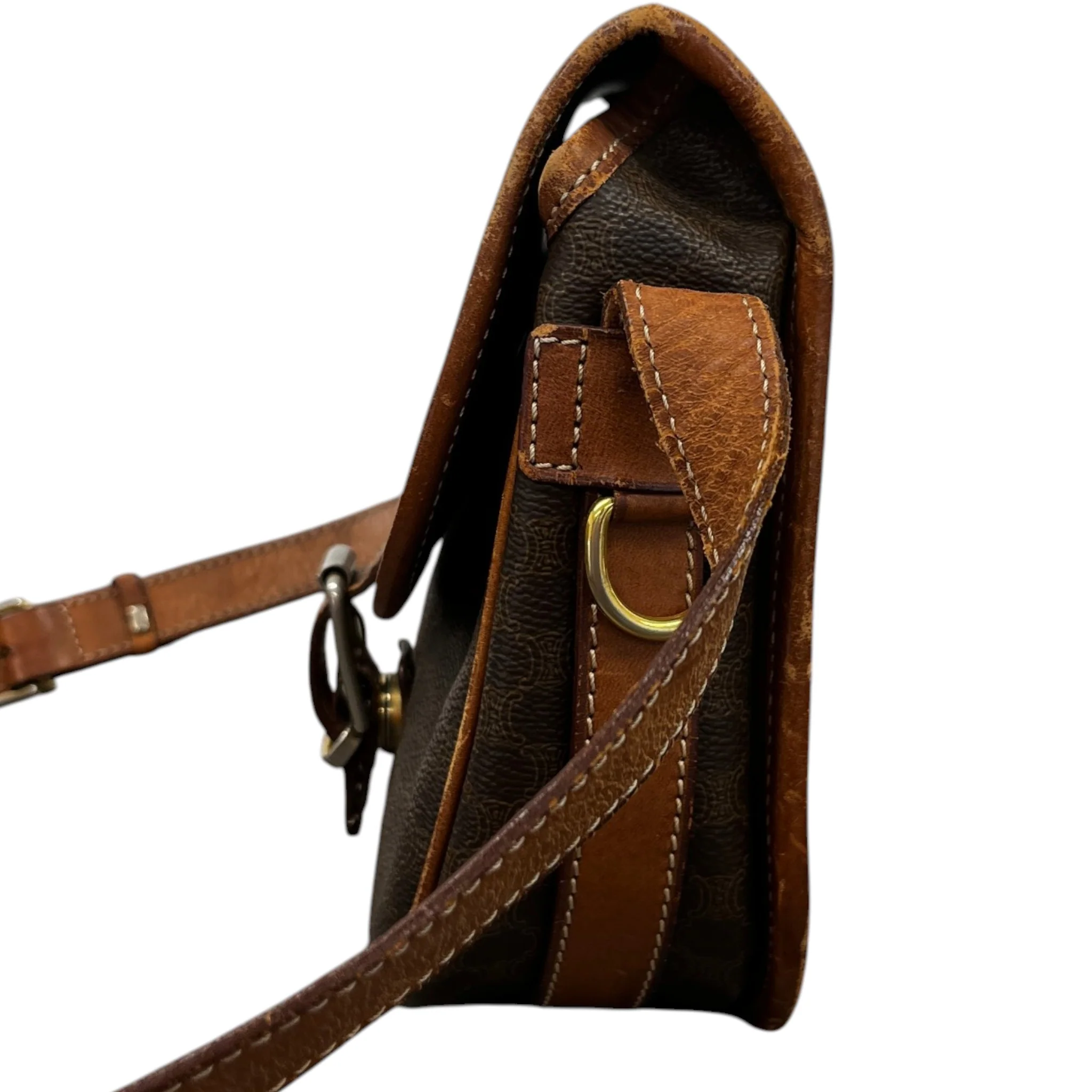 Women's Macadam Pattern Bag Brown - Image 6