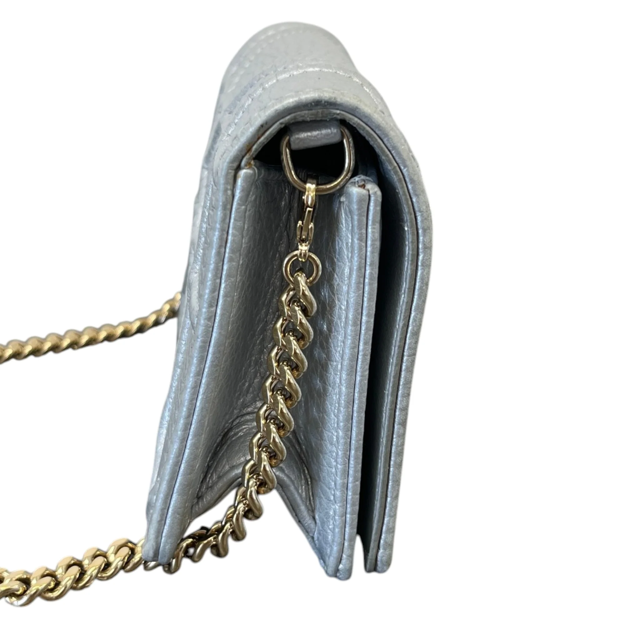 Women's Mini Diorama Handbag Silver - Image 6