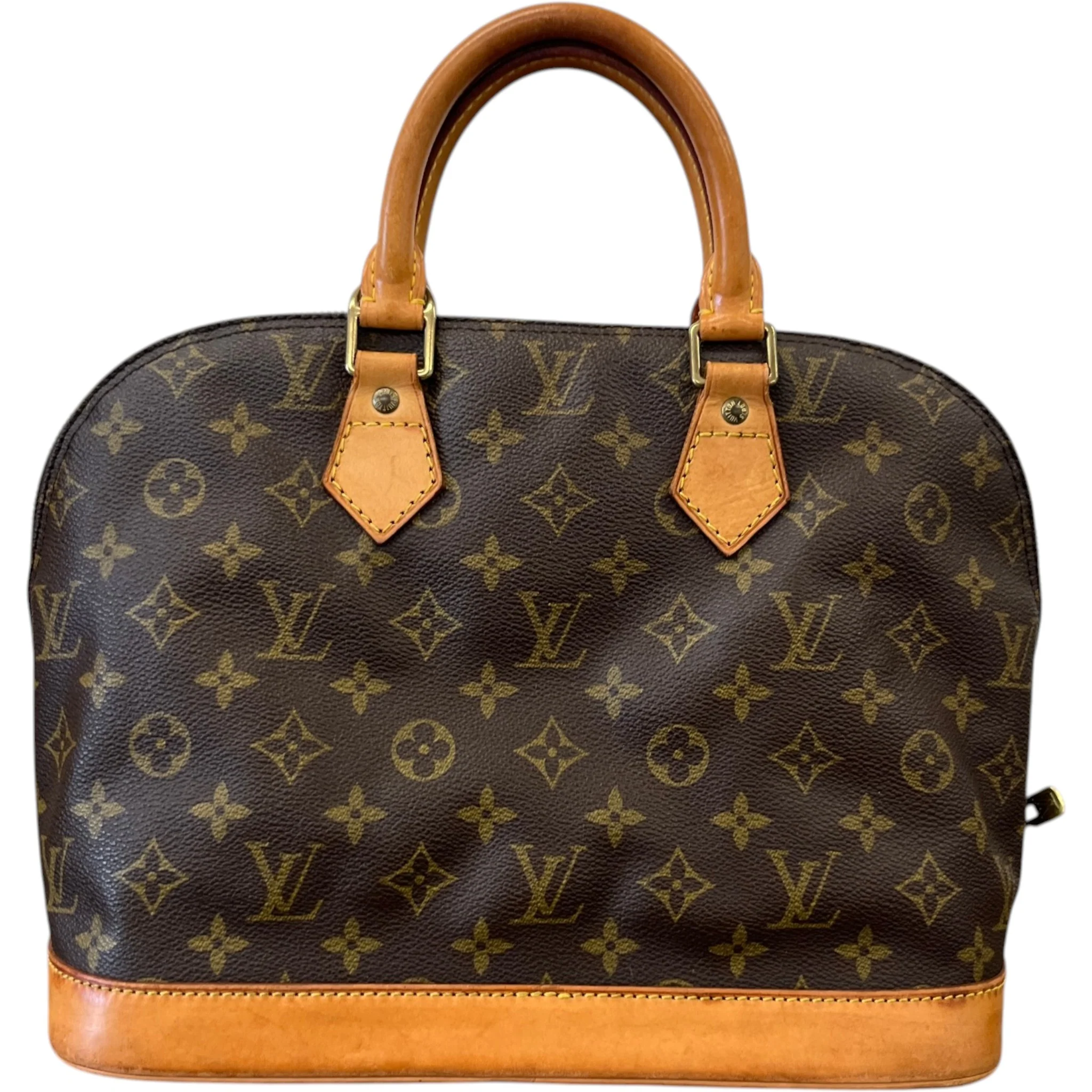 Women's Monogram Alma Pm Handbag Brown - Image 3