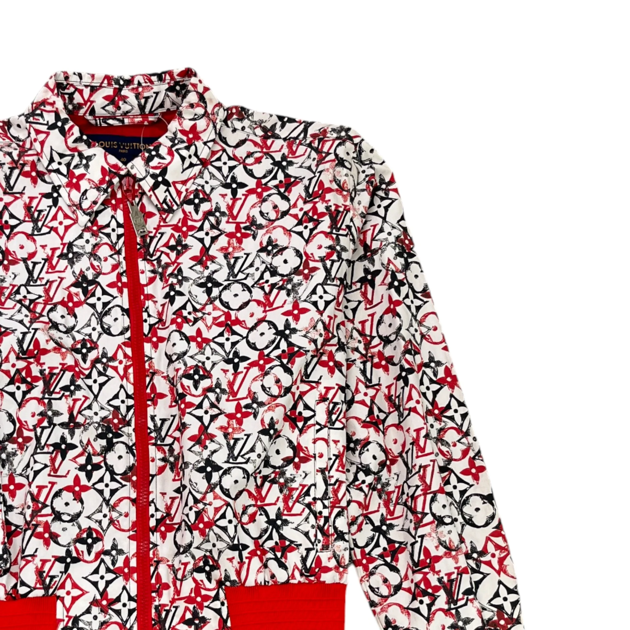 Women's Monogram Bomber Windbreaker Multi-Coloured Size IT 40 / UK 8 - Image 3