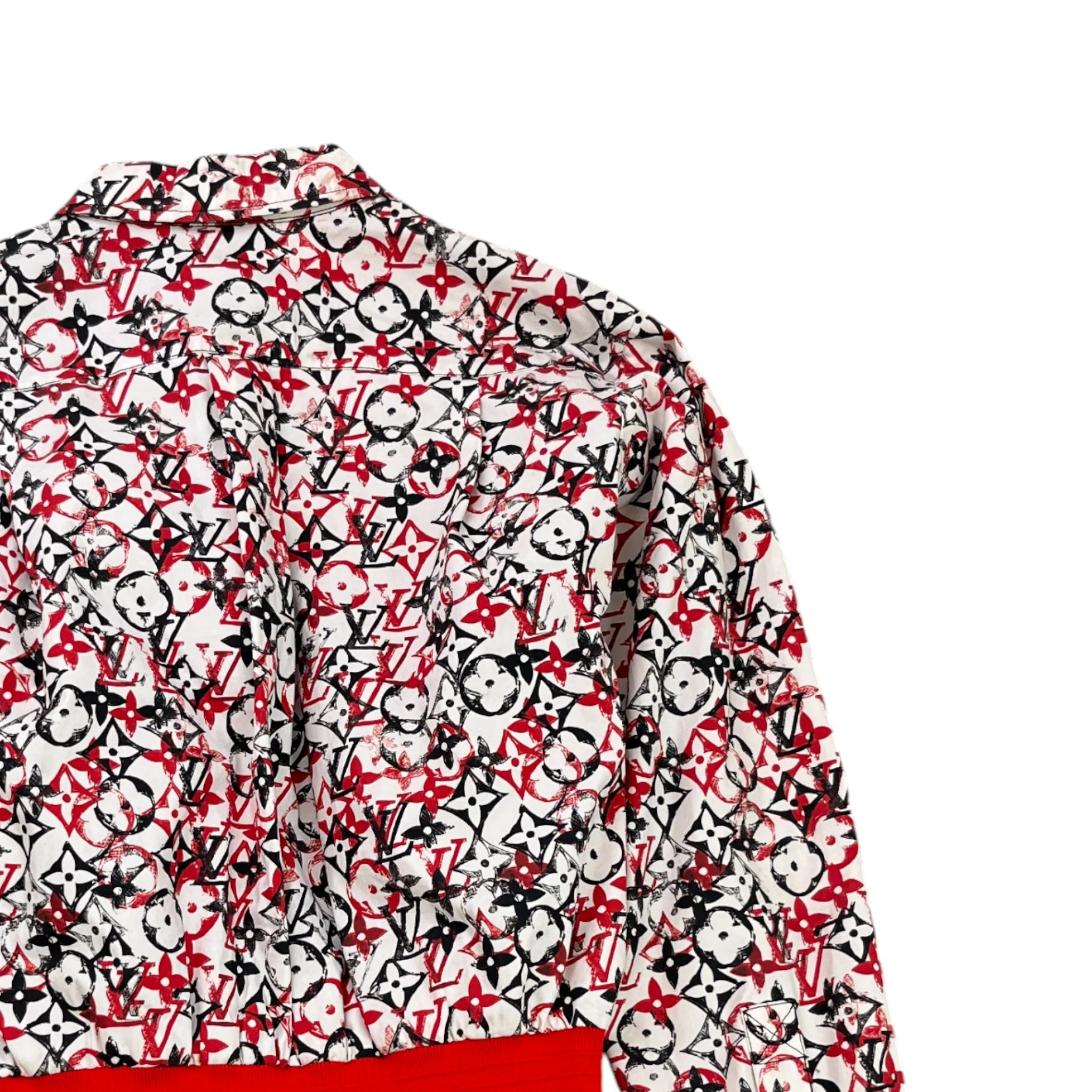 Women's Monogram Bomber Windbreaker Multi-Coloured Size IT 40 / UK 8 - Image 4