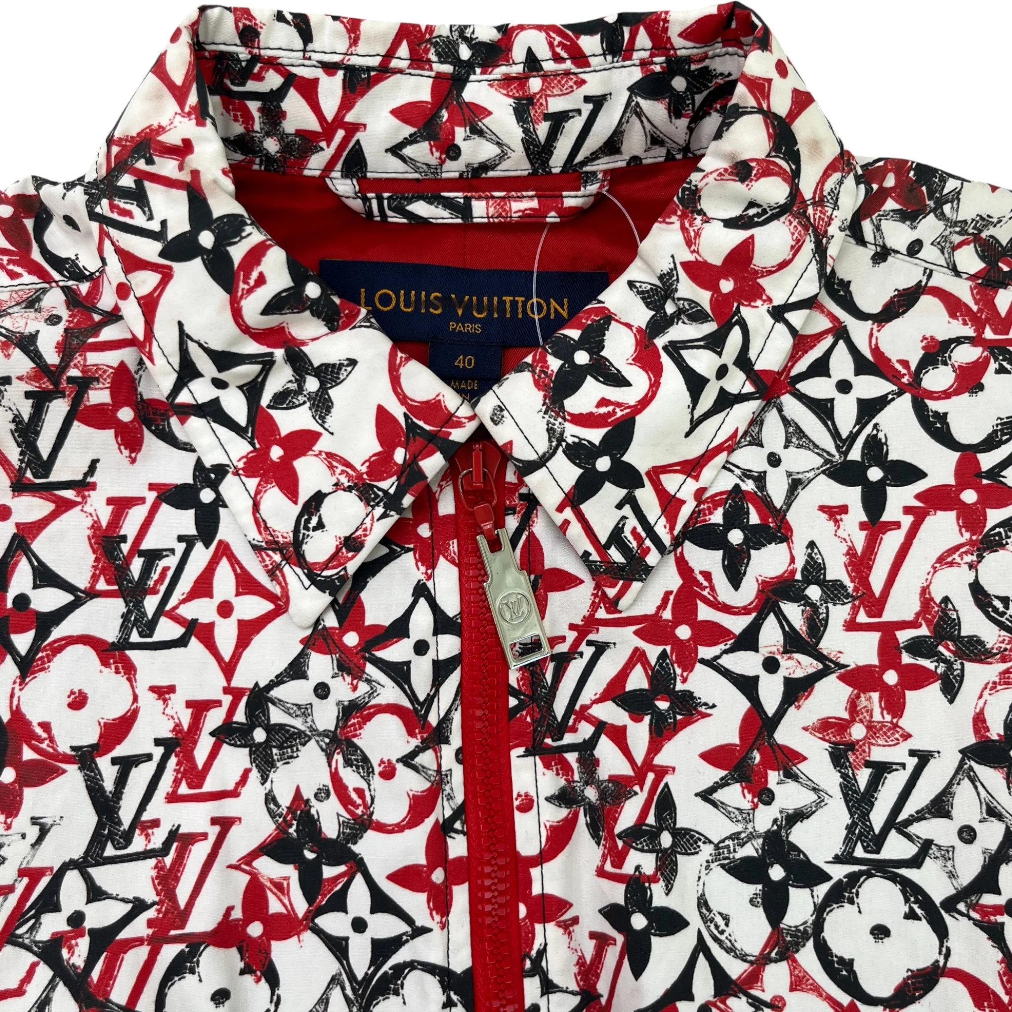 Women's Monogram Bomber Windbreaker Multi-Coloured Size IT 40 / UK 8 - Image 5