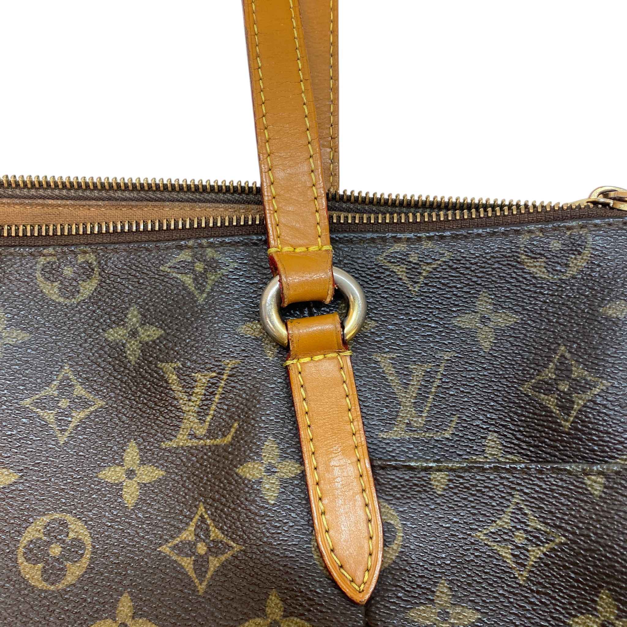 Women's Monogram Canvas Totally Pm Bag Brown - Image 15