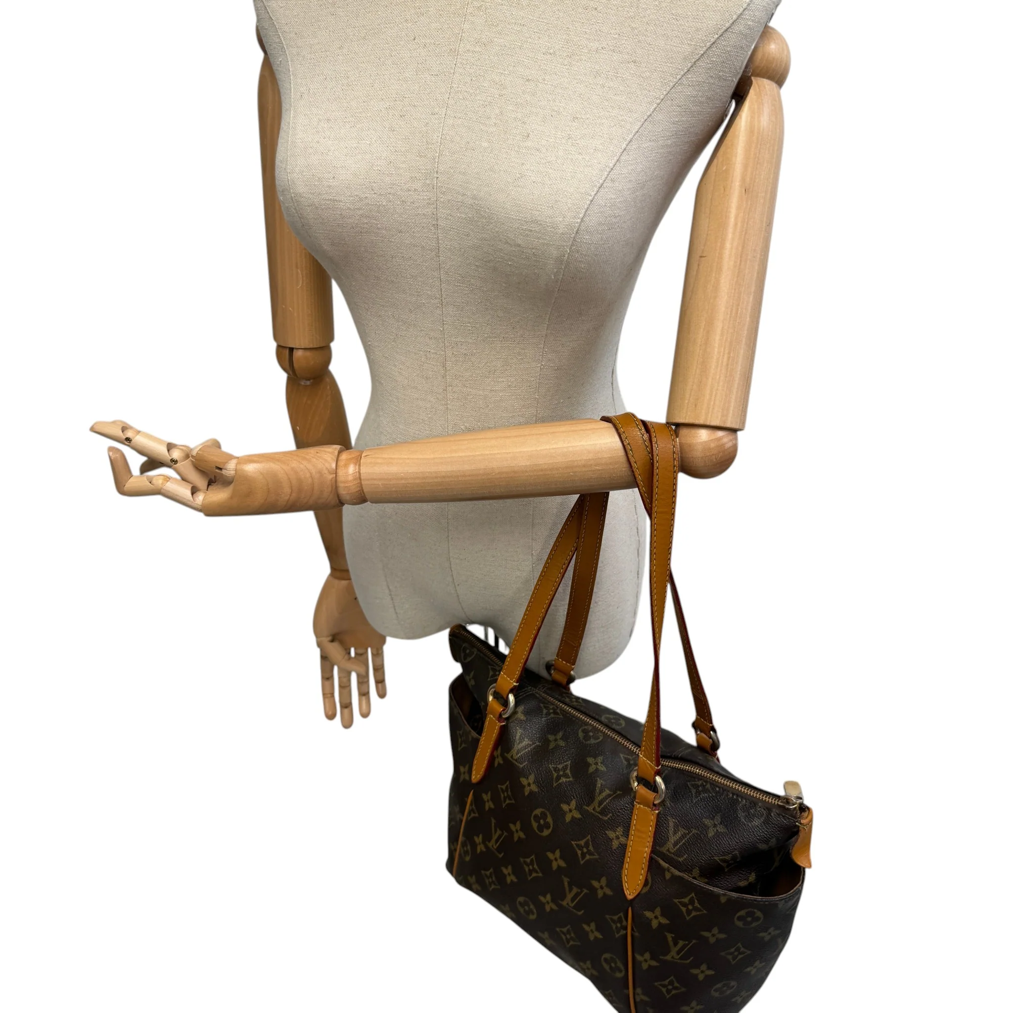 Women's Monogram Canvas Totally Pm Bag Brown - Image 2