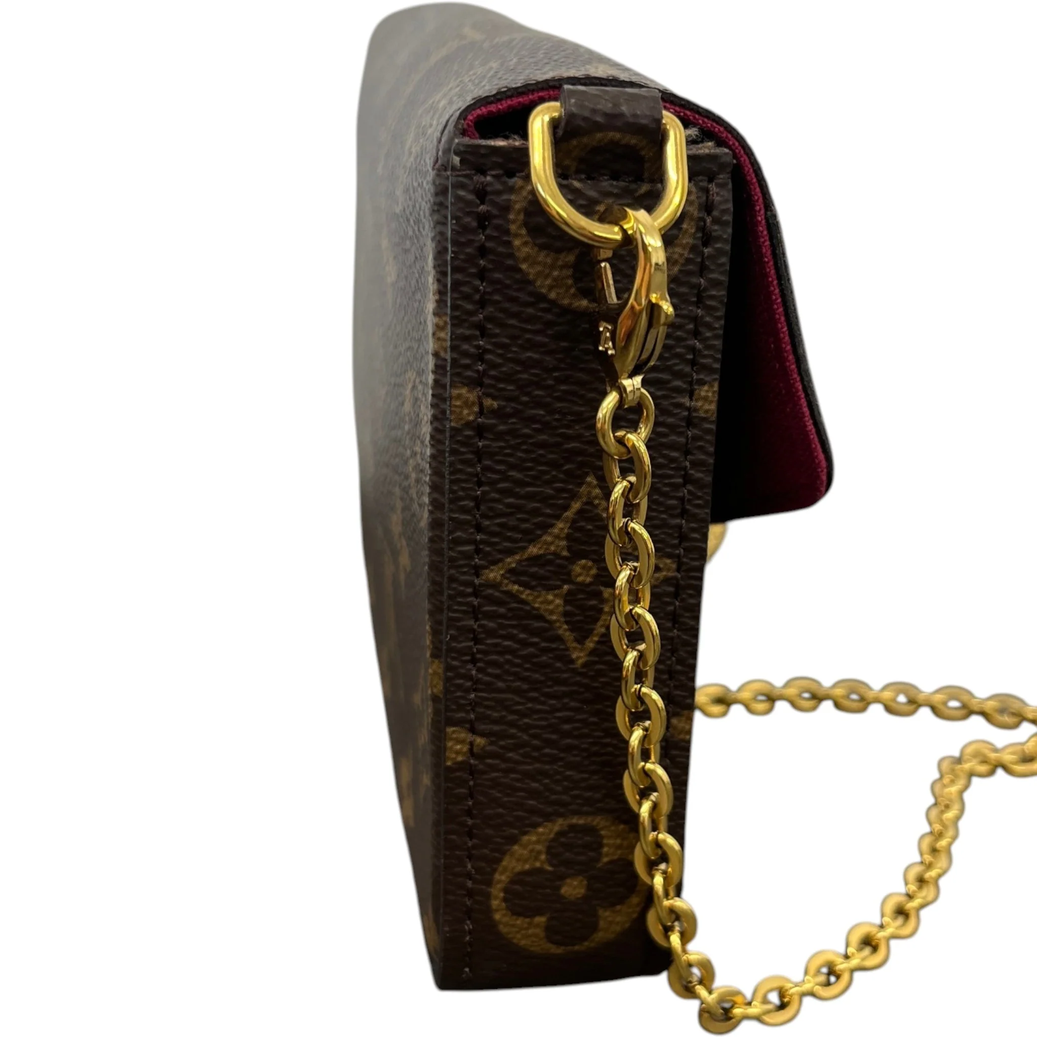 Women's Monogram Félicie Pochette Bag Brown - Image 6