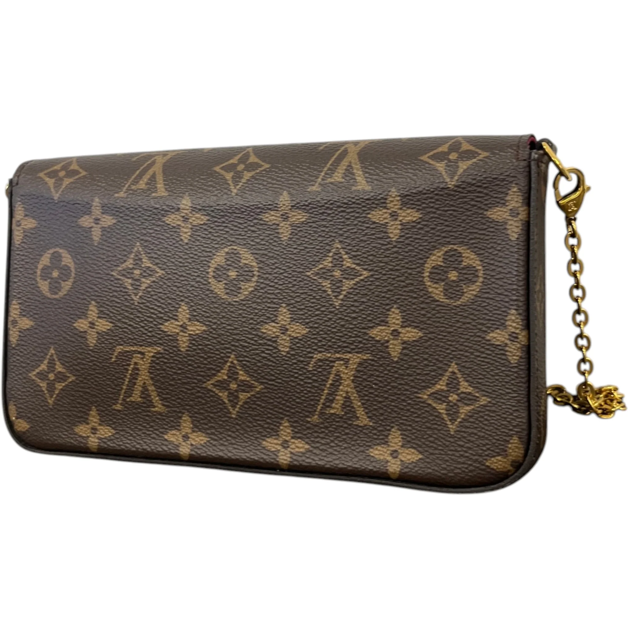 Women's Monogram Félicie Pochette Bag Brown - Image 9