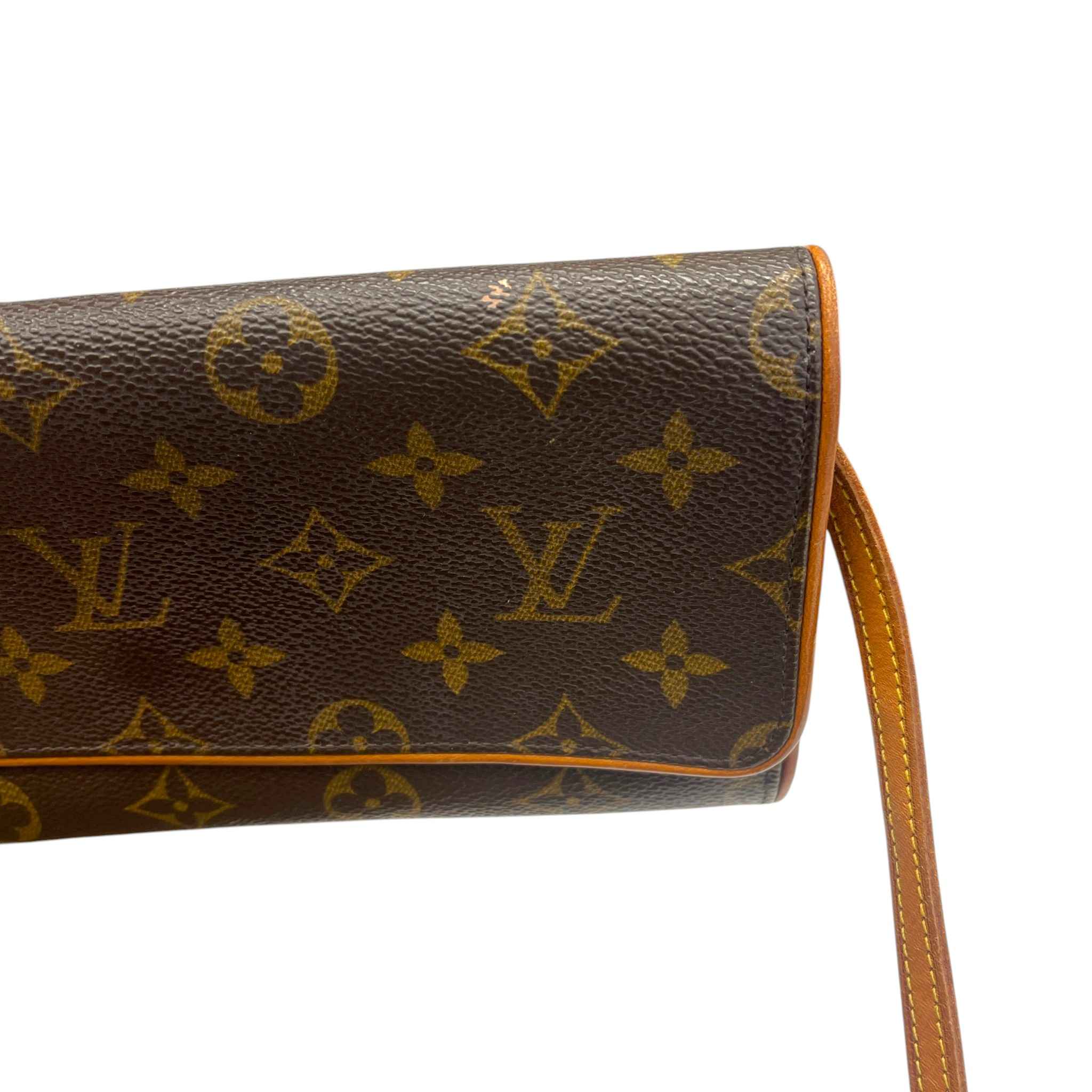 Women's Monogram Pochette Twin Gm Bag Brown - Image 13