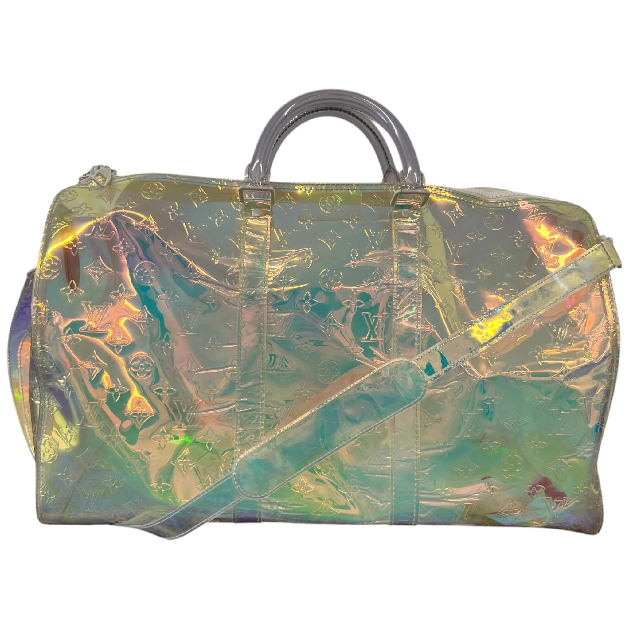 Women's Monogram Prism Keepall Bandoulière 50 Bag Multi-Coloured - Image 6