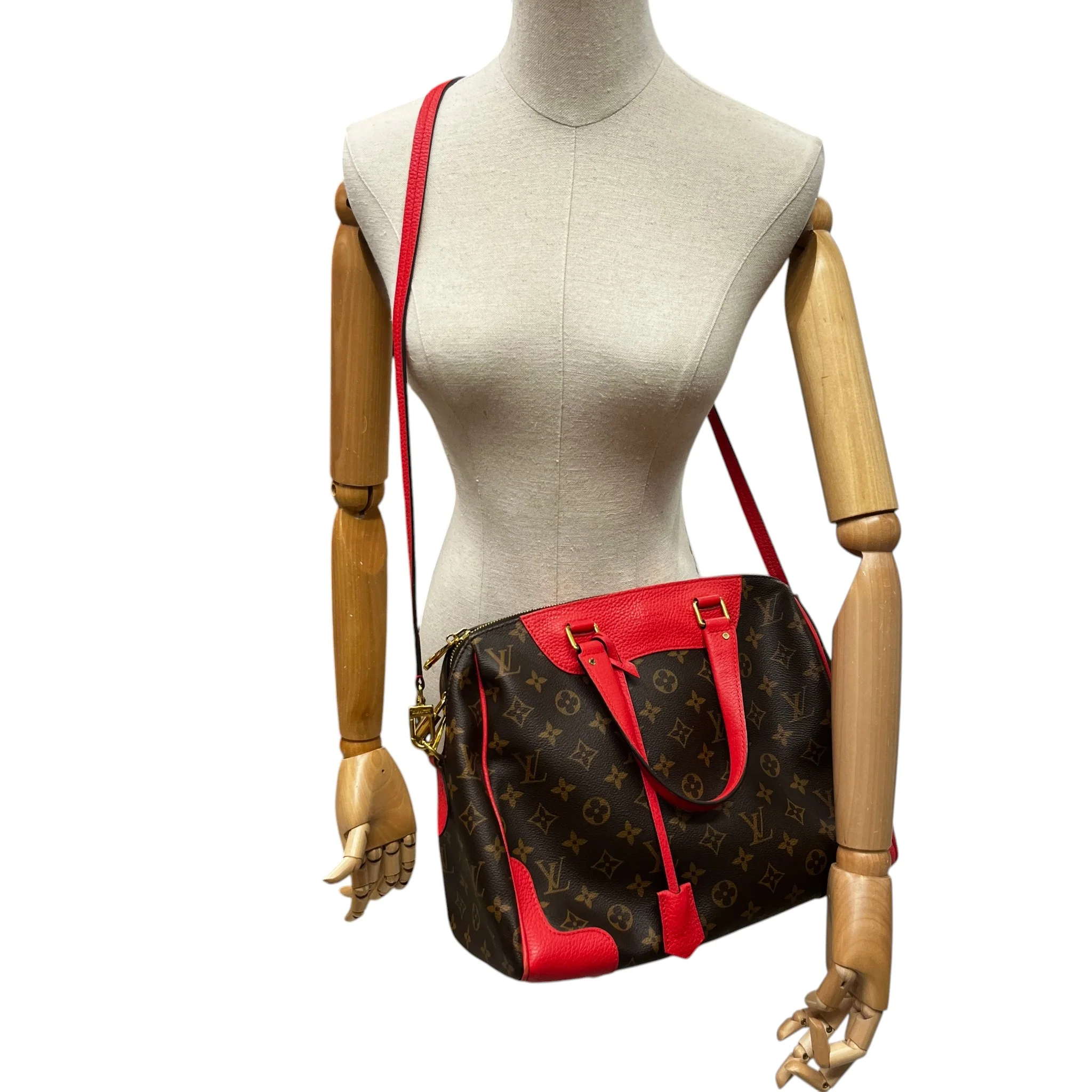 Women's Monogram Retiro Handbag Brown - Image 2