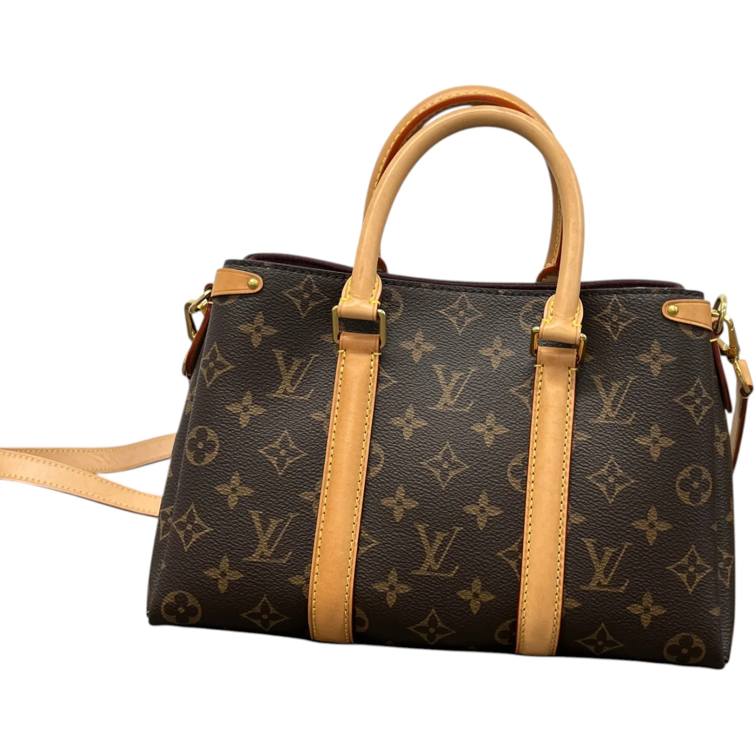 Women's Monogram Soufflot Bb Handbag Brown - Image 3