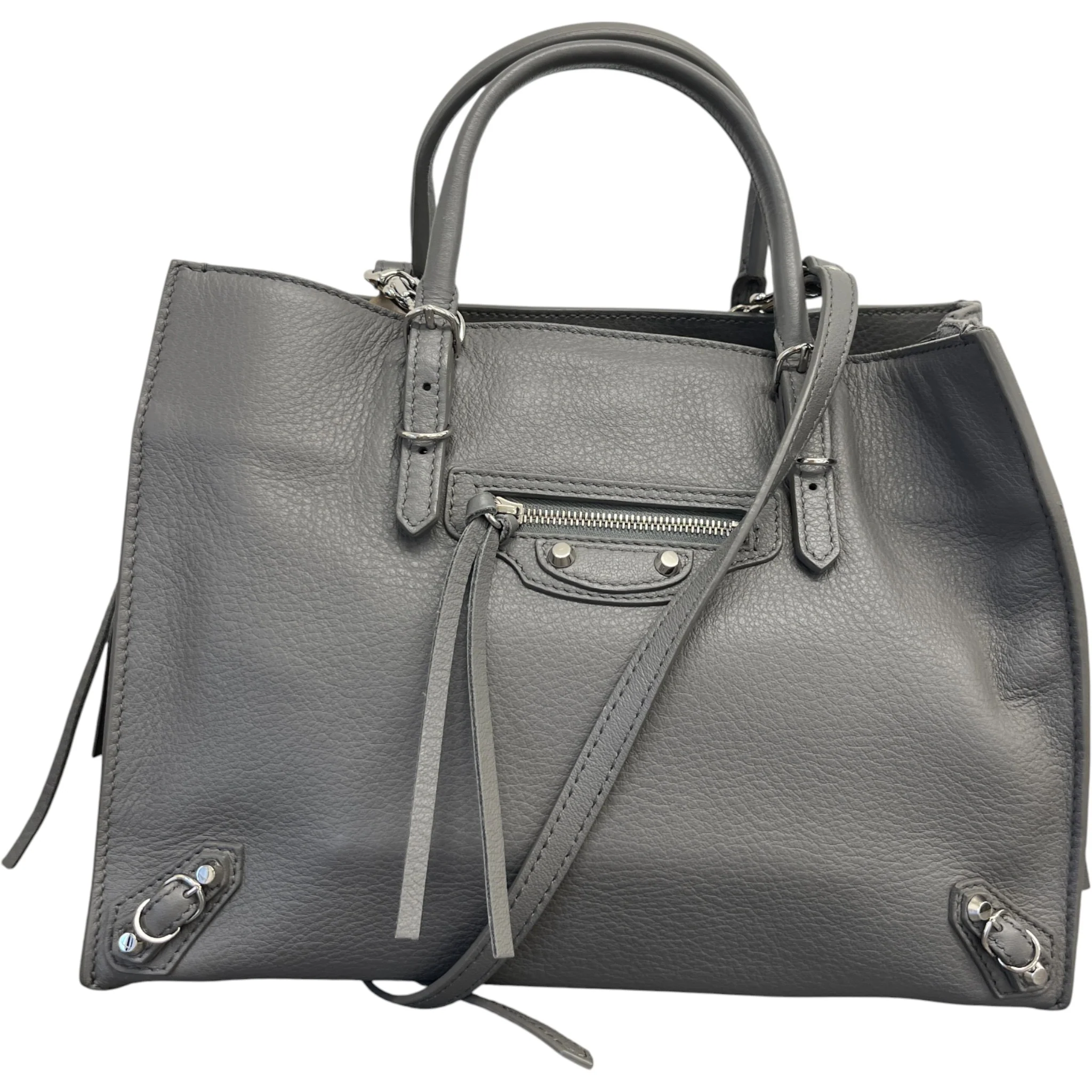 Women's Motocross Papier A4 Handbag Grey