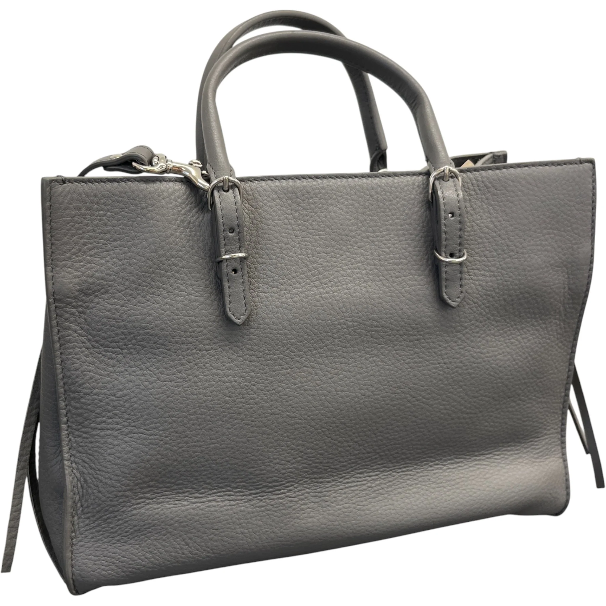 Women's Motocross Papier A4 Handbag Grey - Image 8