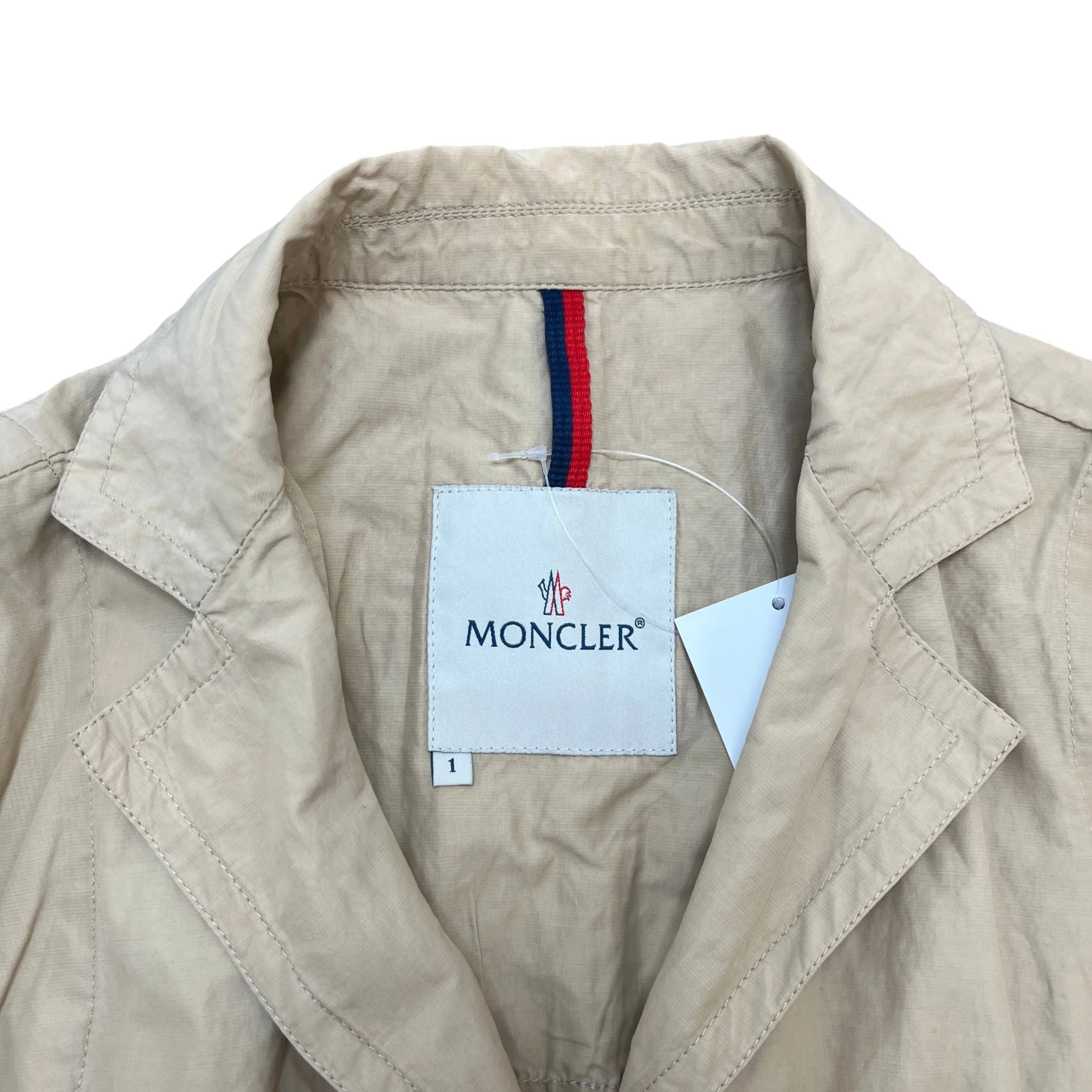 Women's Multi-Pocket Blazer Jacket Beige Size 1 / UK 10 - Image 5