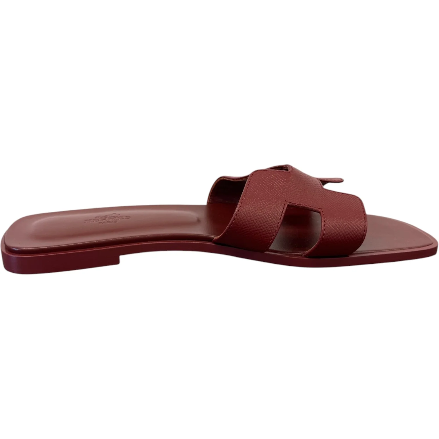 Women's Oran Sandals Burgundy Size EU 41 / UK 8 - Image 4